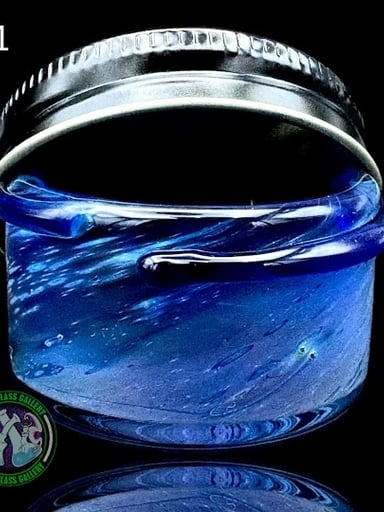 Preview pic of Ben’s Glass Art - Baller Jar #1 - Space Tech