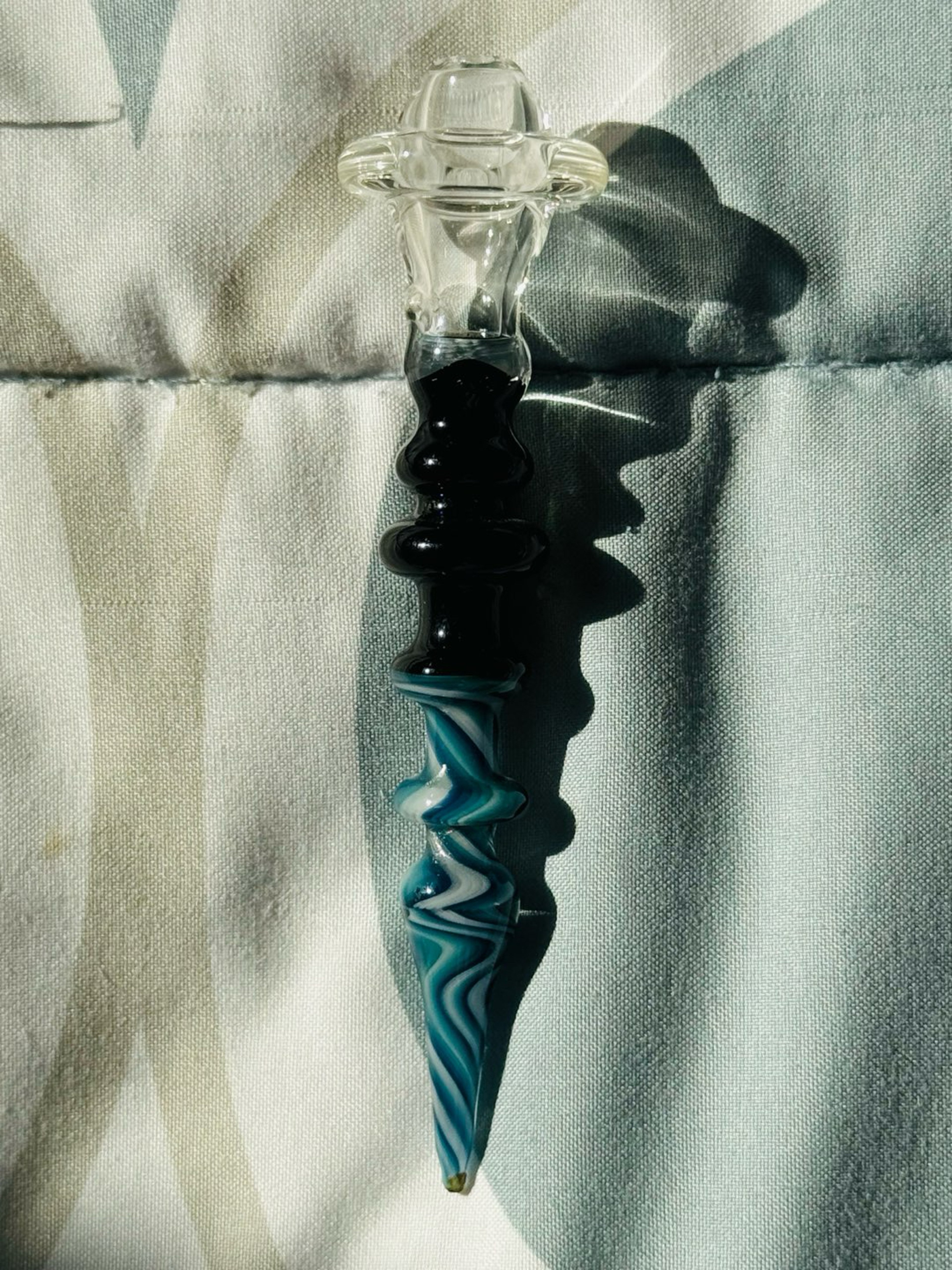 Preview pic of Heady Glass Collectable Poker / Multi Tool carb cap