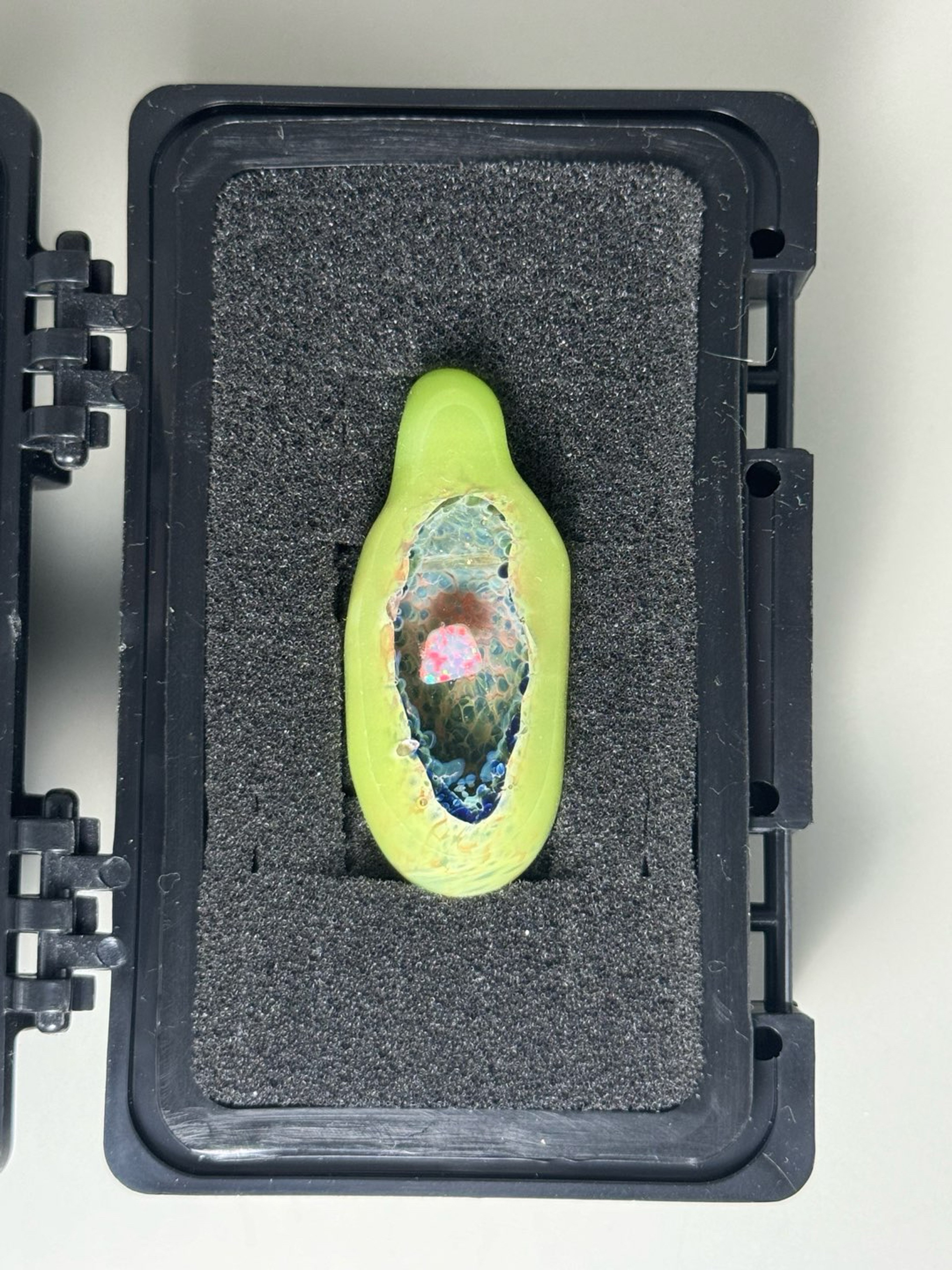 Preview pic of opal geode pendant