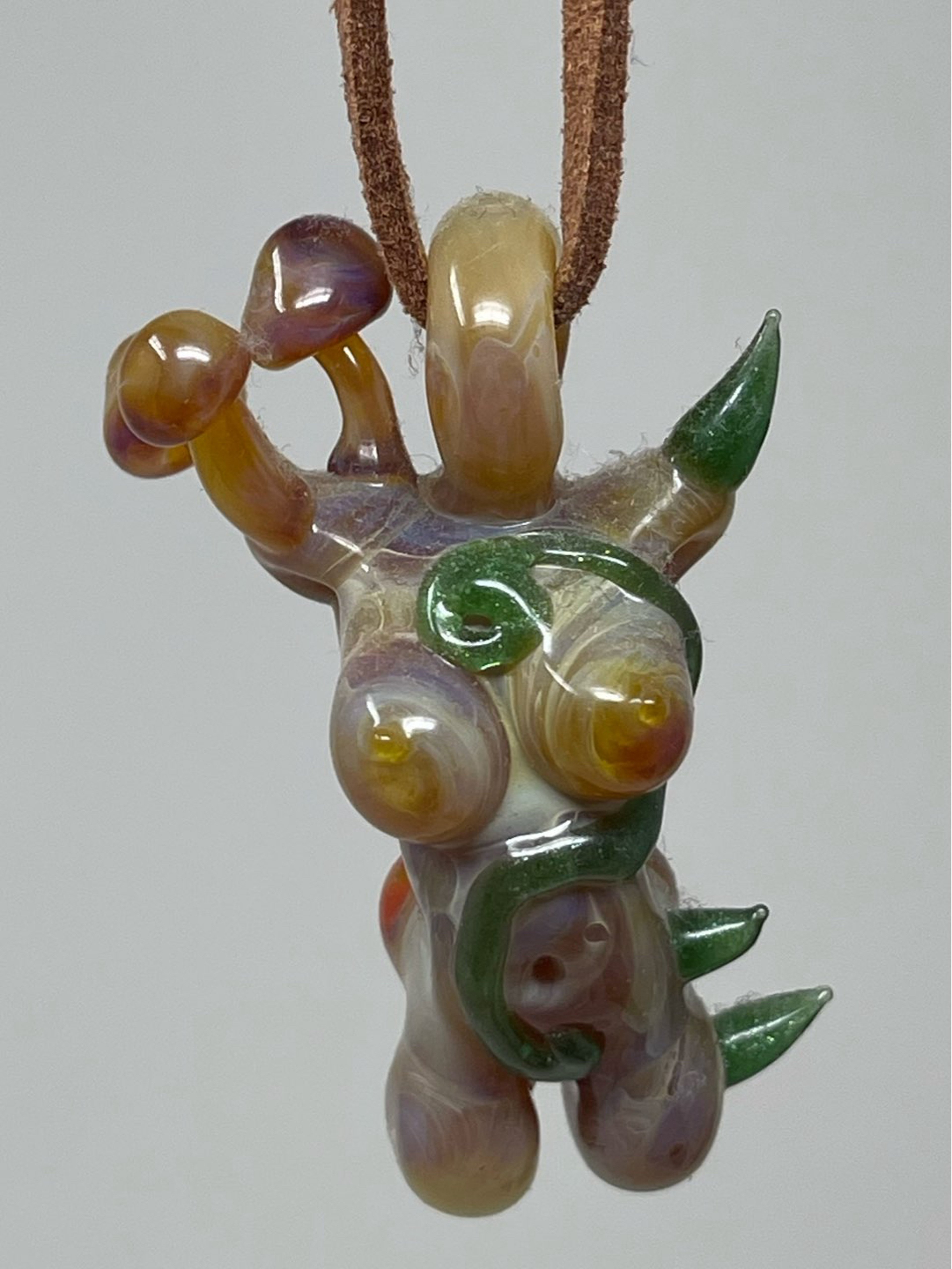 Glassbysarahj Forest Priestess pendant image 0