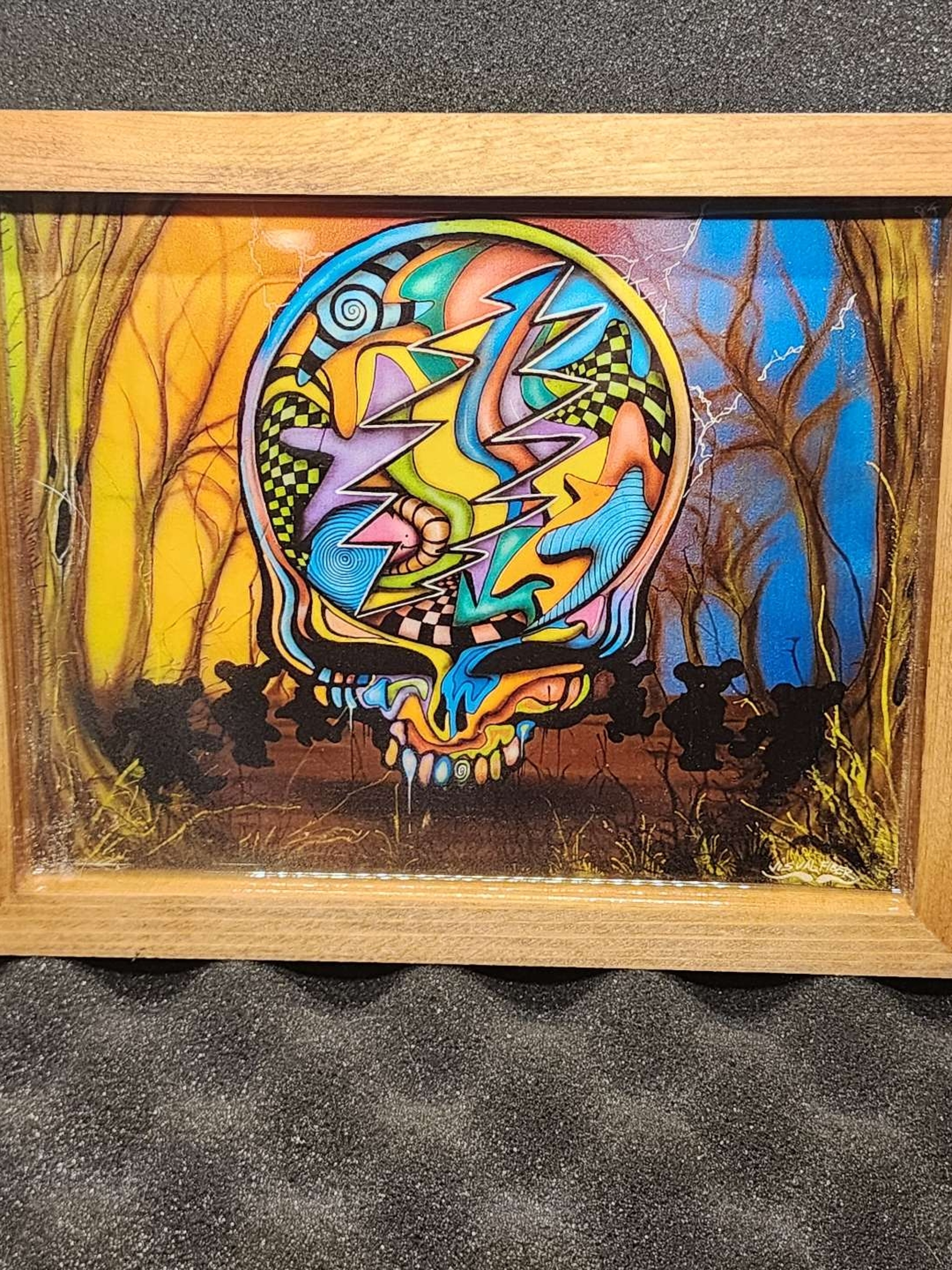 Preview pic of Visual Fiber Origional Grateful Dead UV-Reactive Tray