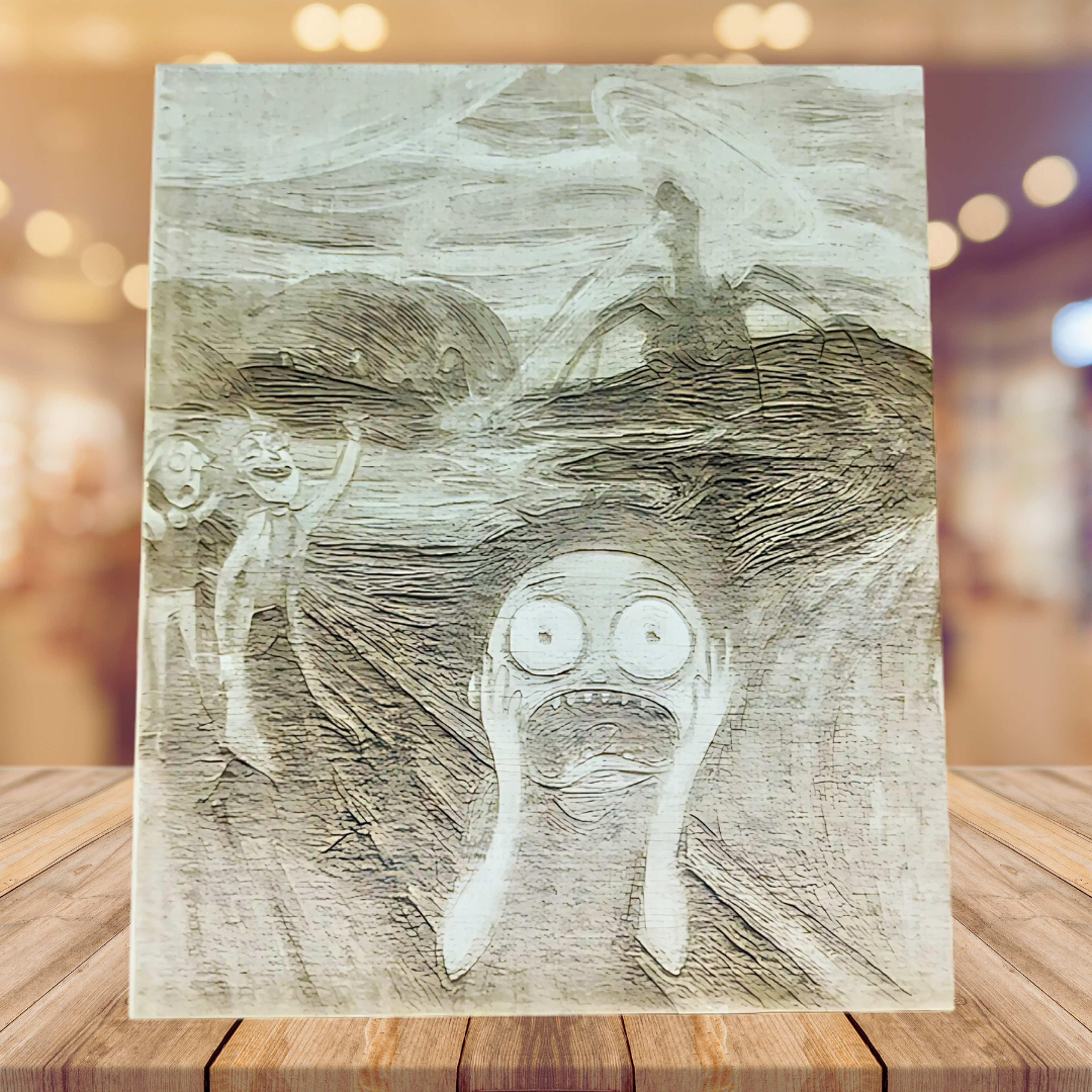 Preview pic of Custom Engraved Rick Mini Canvas 1 Of 25