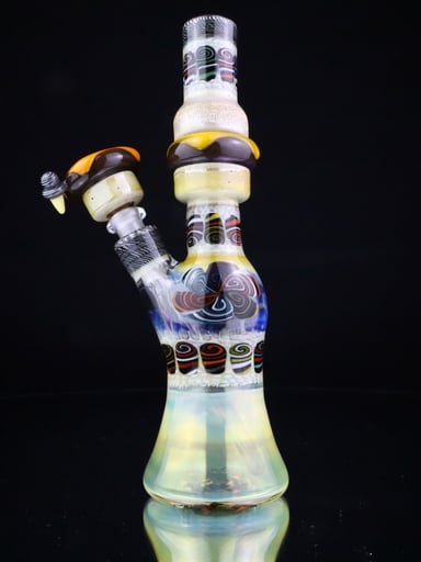 Preview pic of Chunk Glass x Rosburg Glass Burger Bubbler