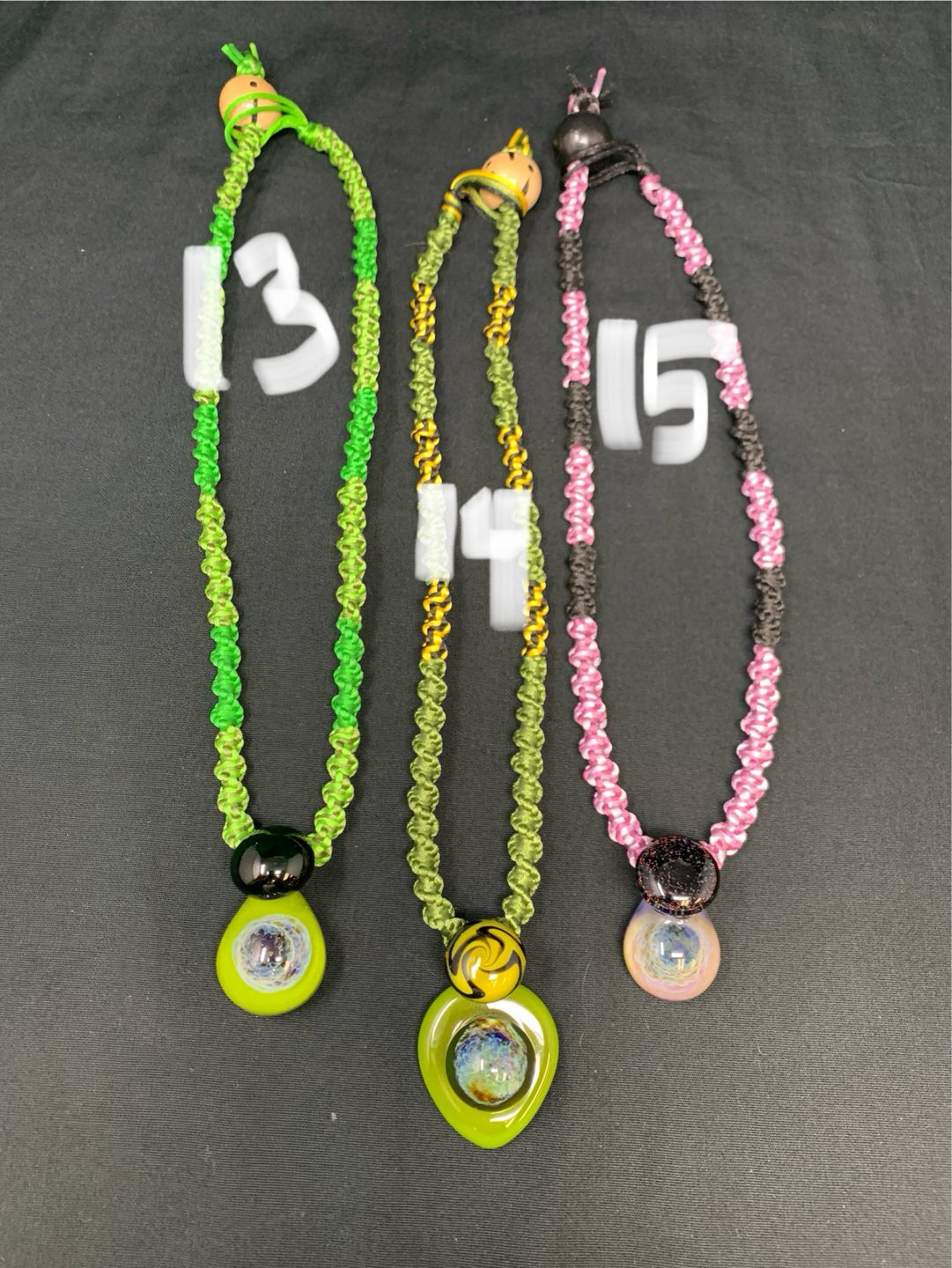 Preview pic of Headless Cordsman Pendant w/ handmade cord