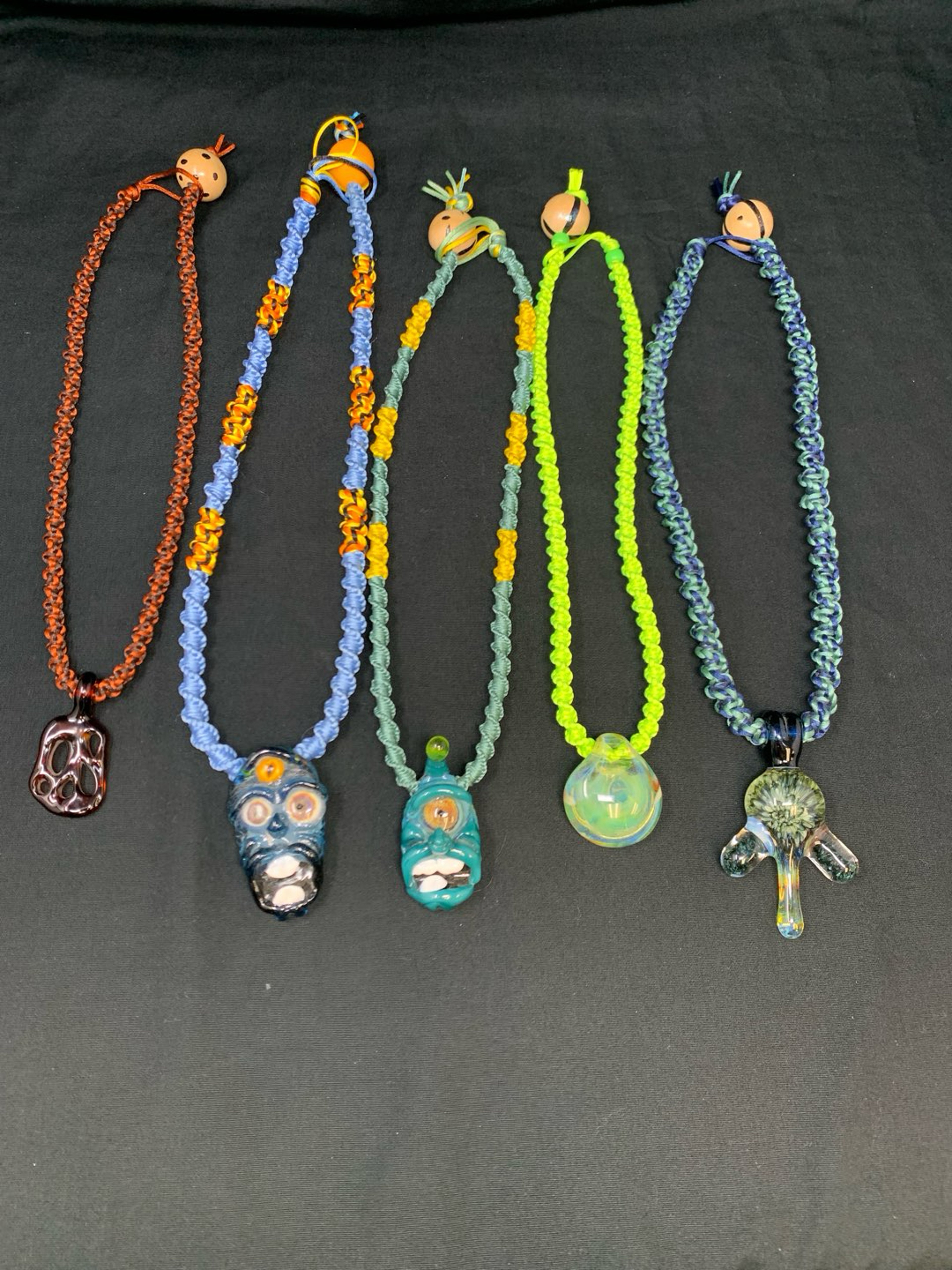 Preview pic of Headless Cordsman Pendant w/ handmade cord