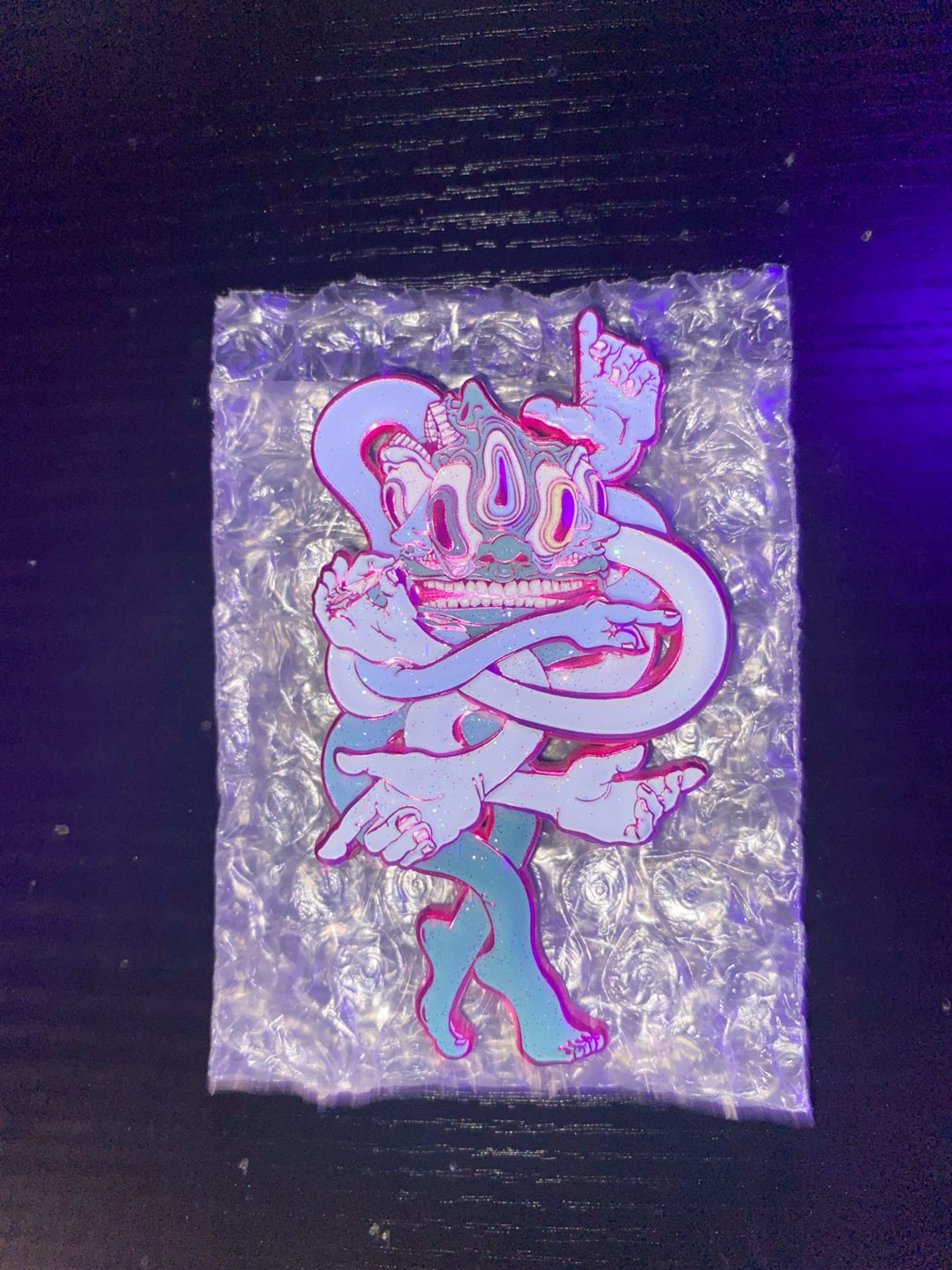 Preview pic of Magenta purple Aaron Brooks pin