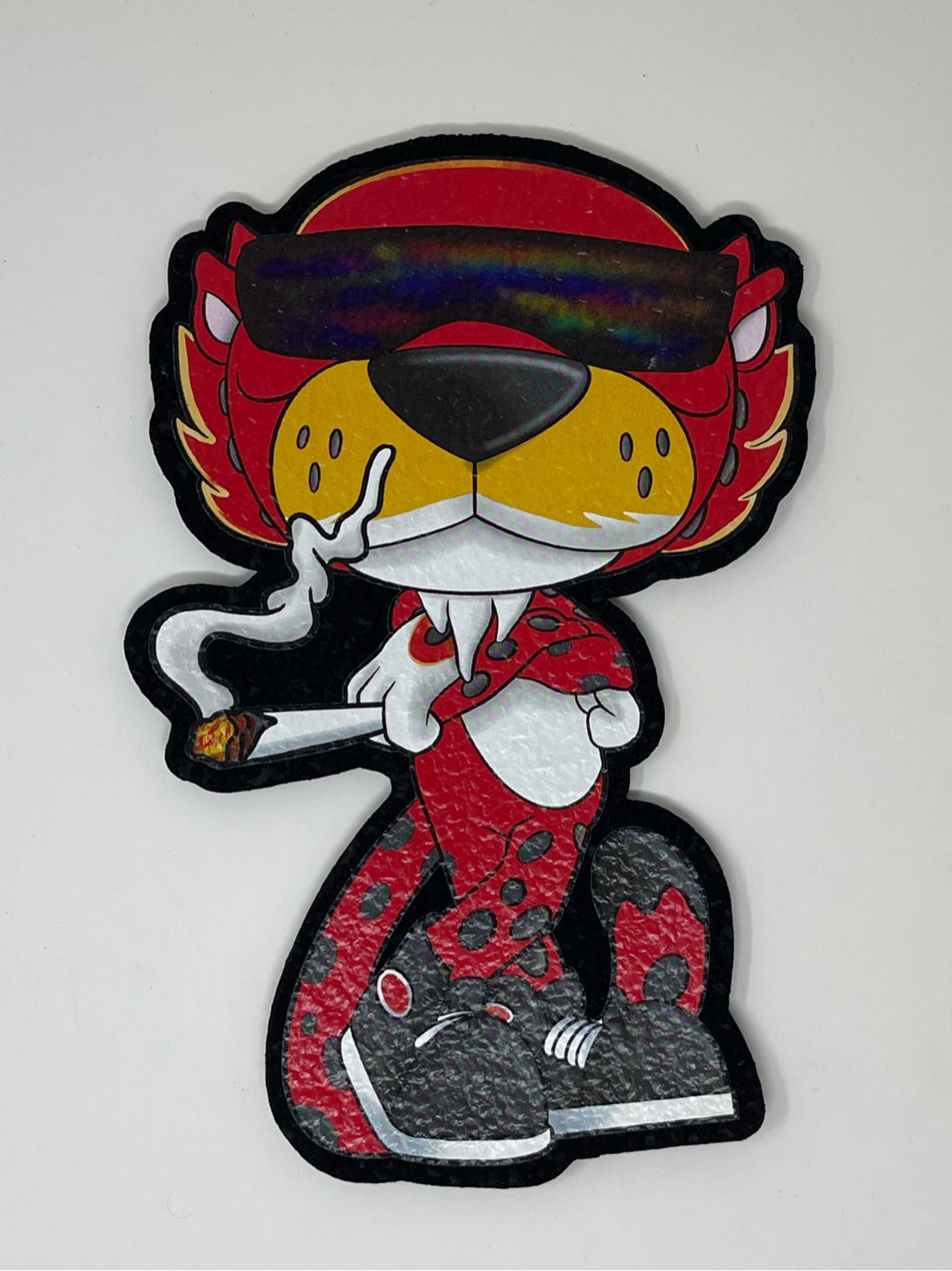 Preview pic of Rudeboy glass Hot Cheetos moodmat