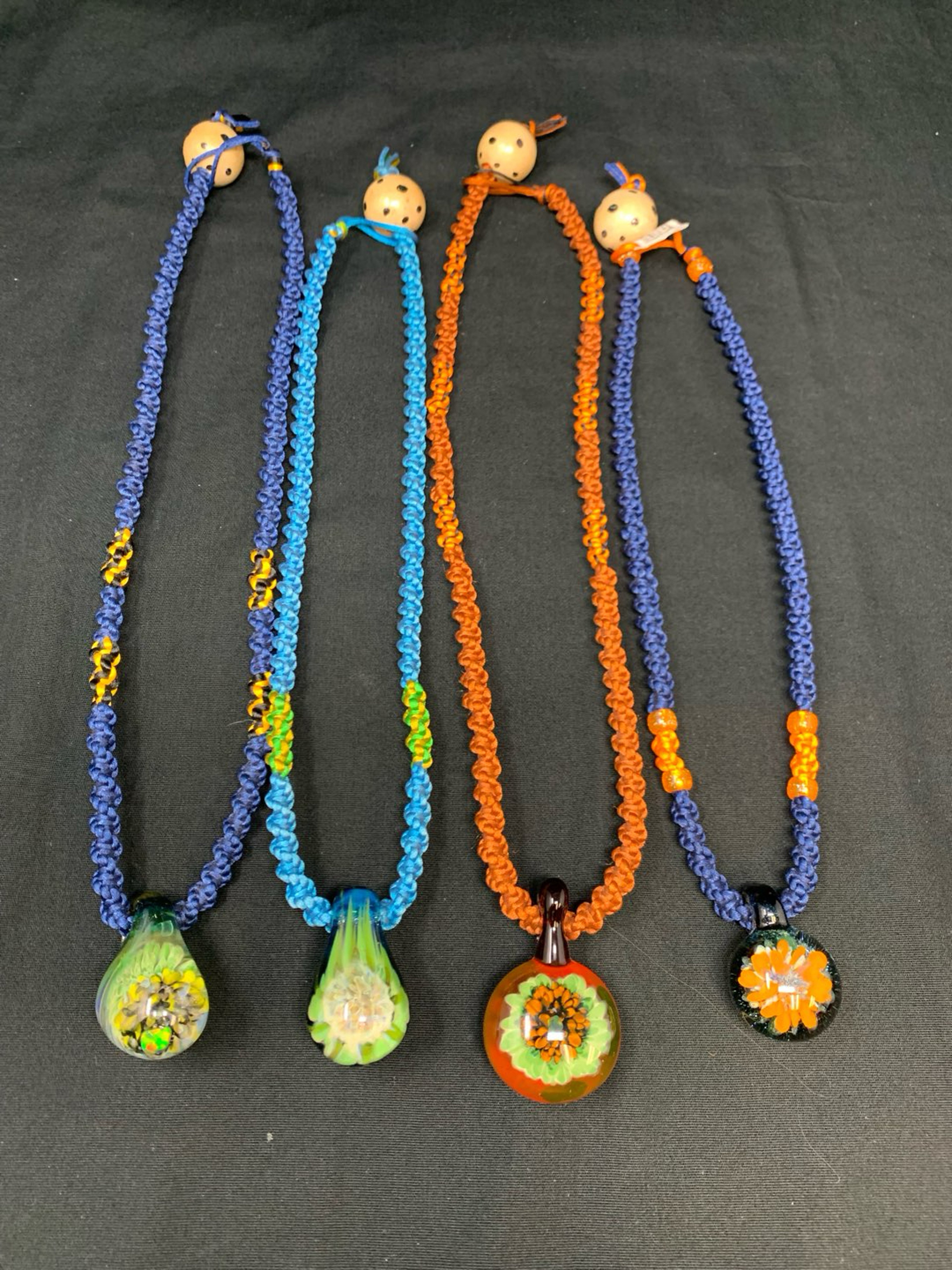 Preview pic of Headless Cordsman Pendant w/ handmade cord