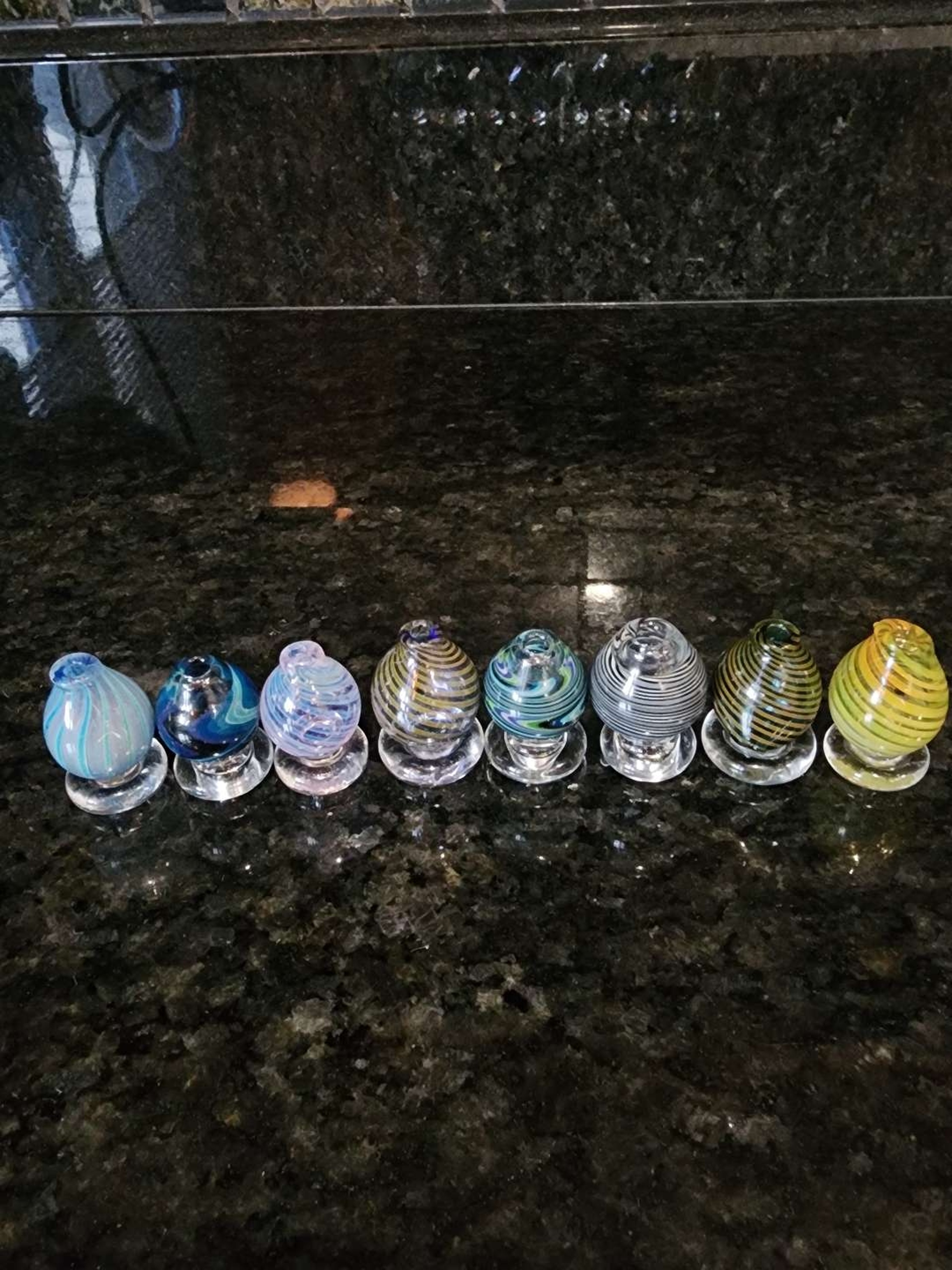 Preview pic of Pre-Owned Puffco Peak Pro/Carta 2 Cap Bundle (8 Caps!)