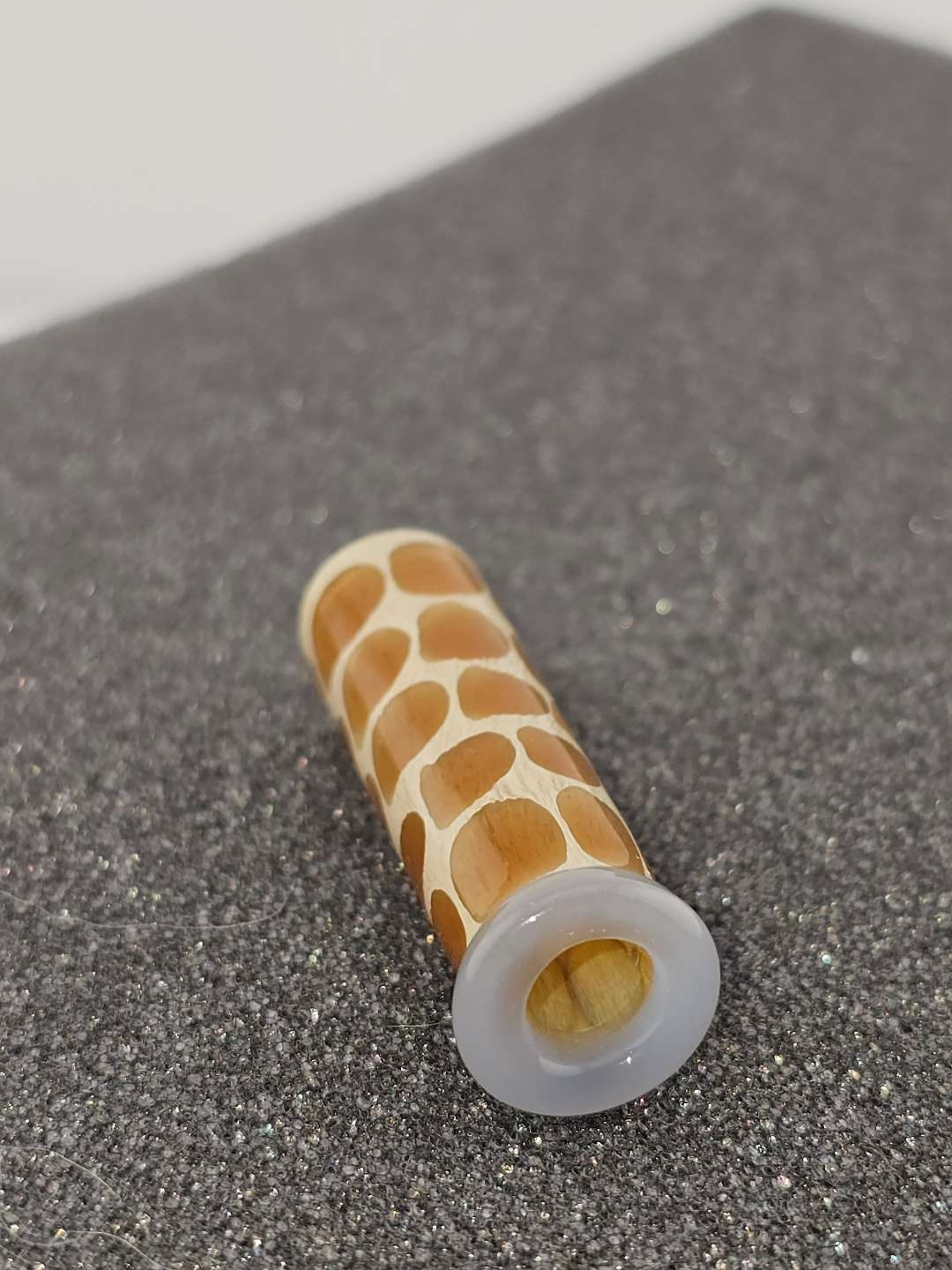 Preview pic of 2024 Robertson Giraffe Print Blunt Tip/Ghost