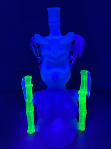 Preview pic of Don Chile X Cool Hand  UV Tiki Goddess