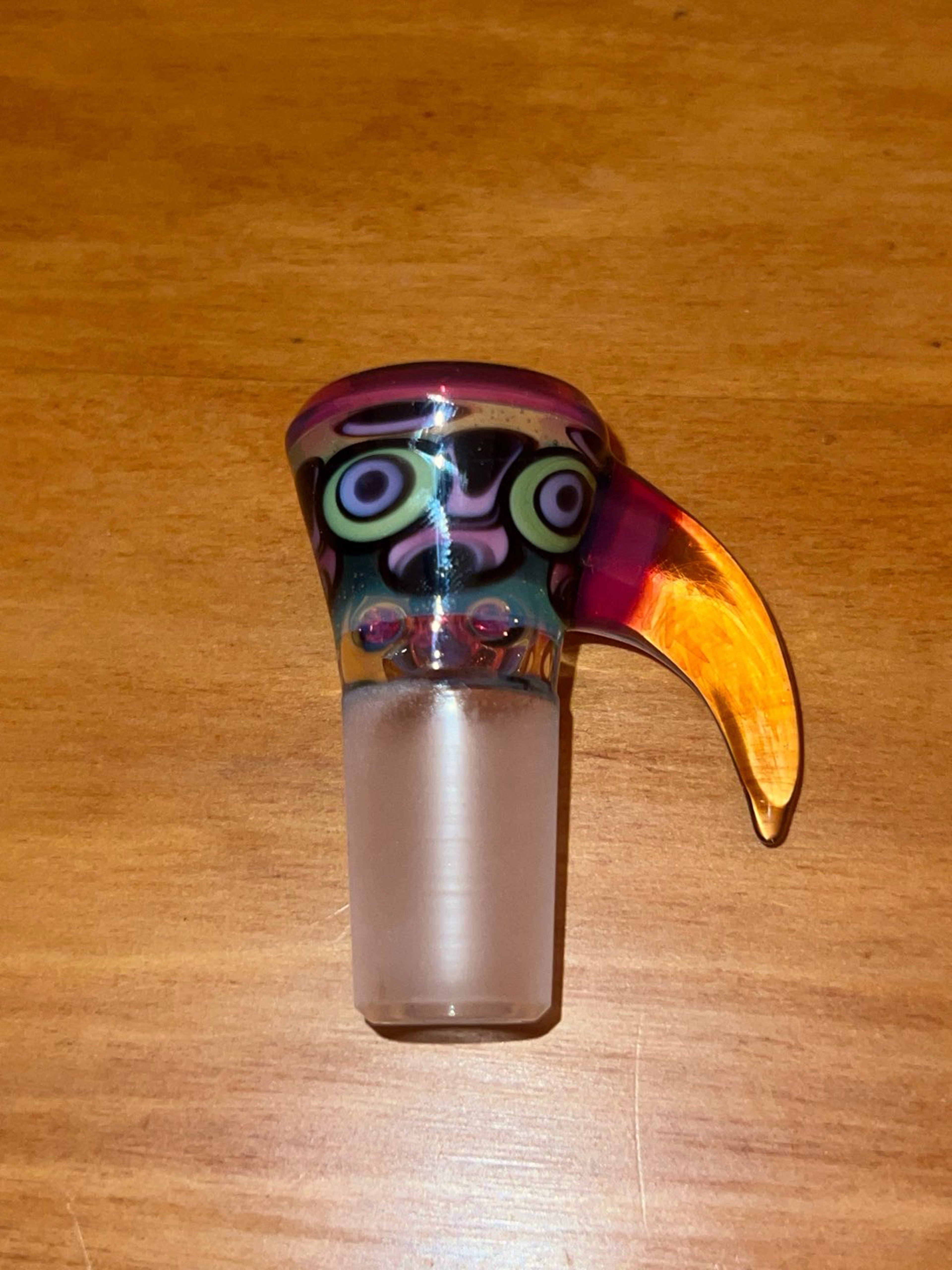 Preview pic of Night wolf glass UV accented slide