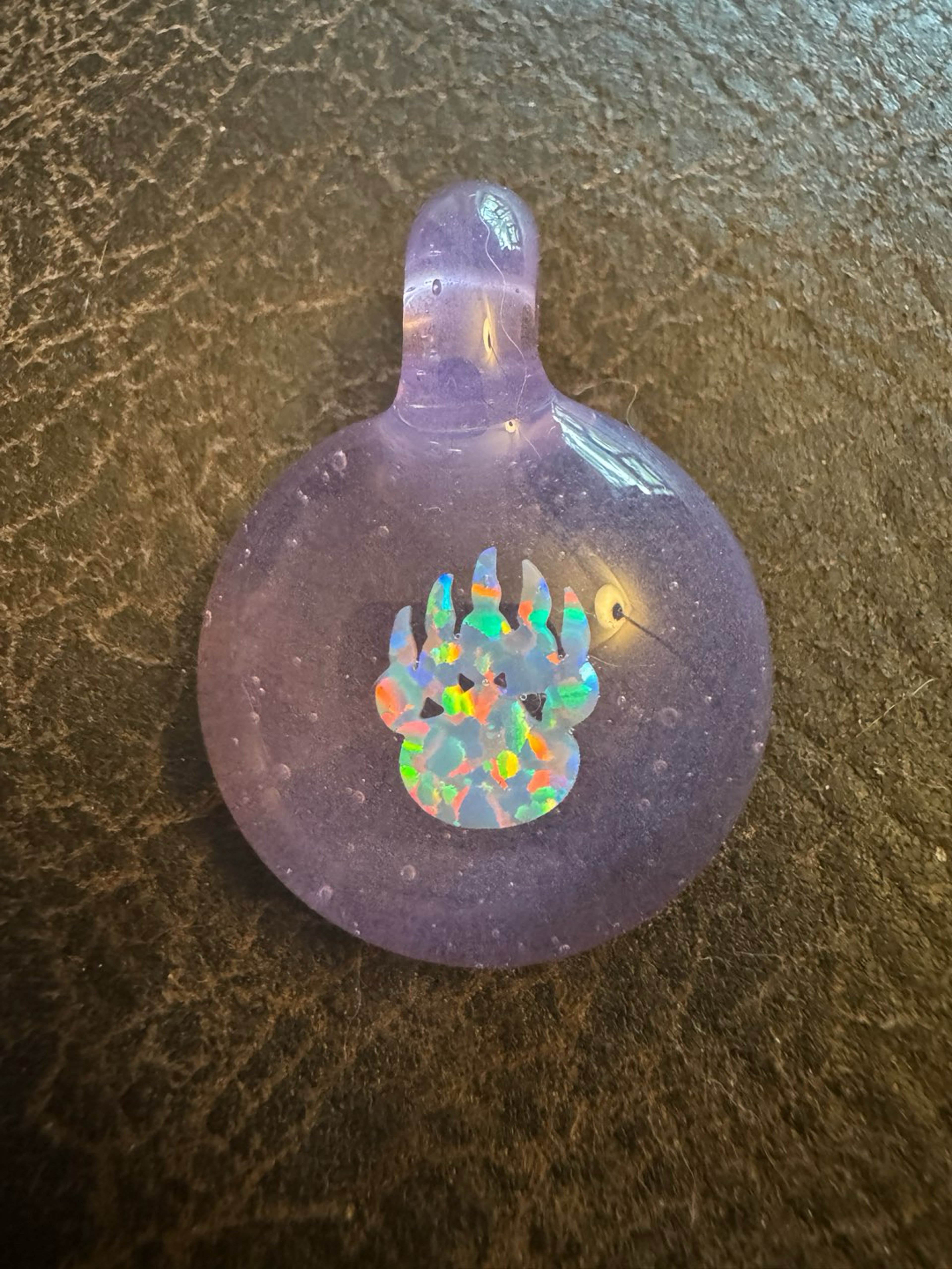 Preview pic of Pink Slyme BMS Bear Paw Opal Pendant