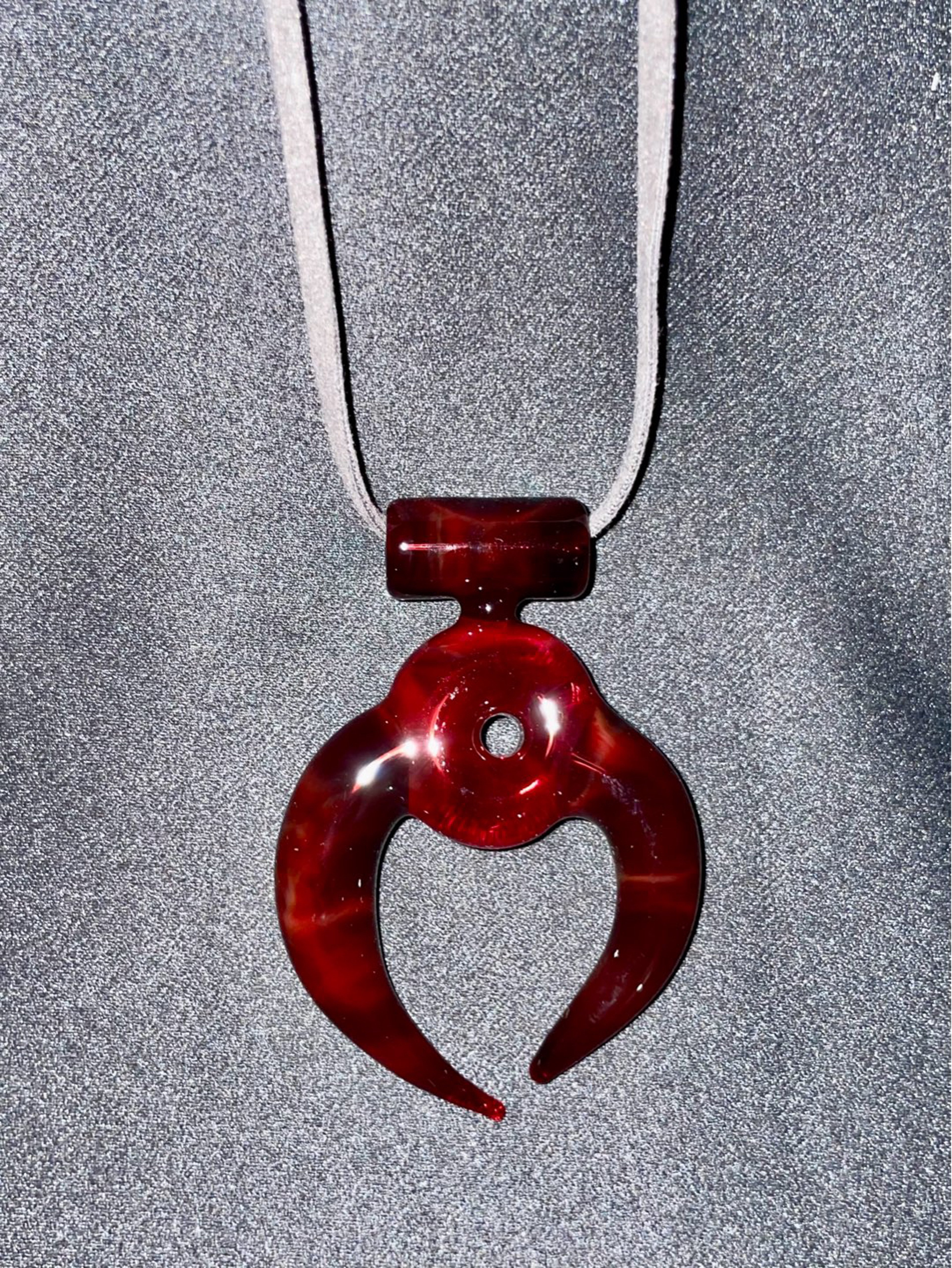 Preview pic of Shonlys x green volcano solid horned pendant