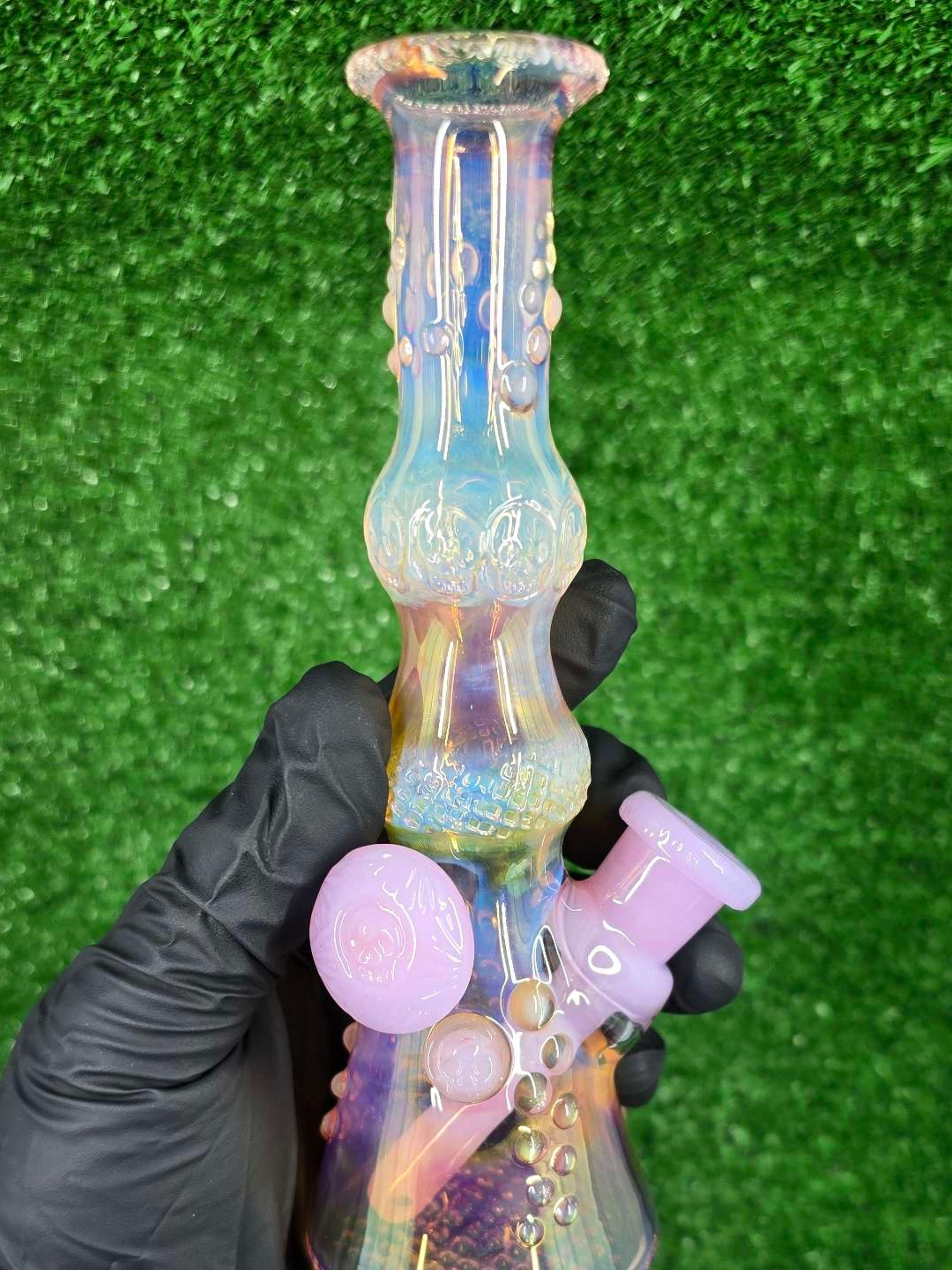 Hensley Glass Art Fume Mini Rig image 0