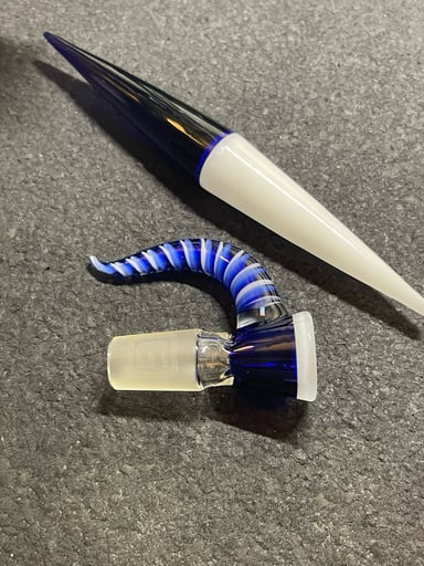 Preview pic of Torsion Twist Horn Slide & matching poker