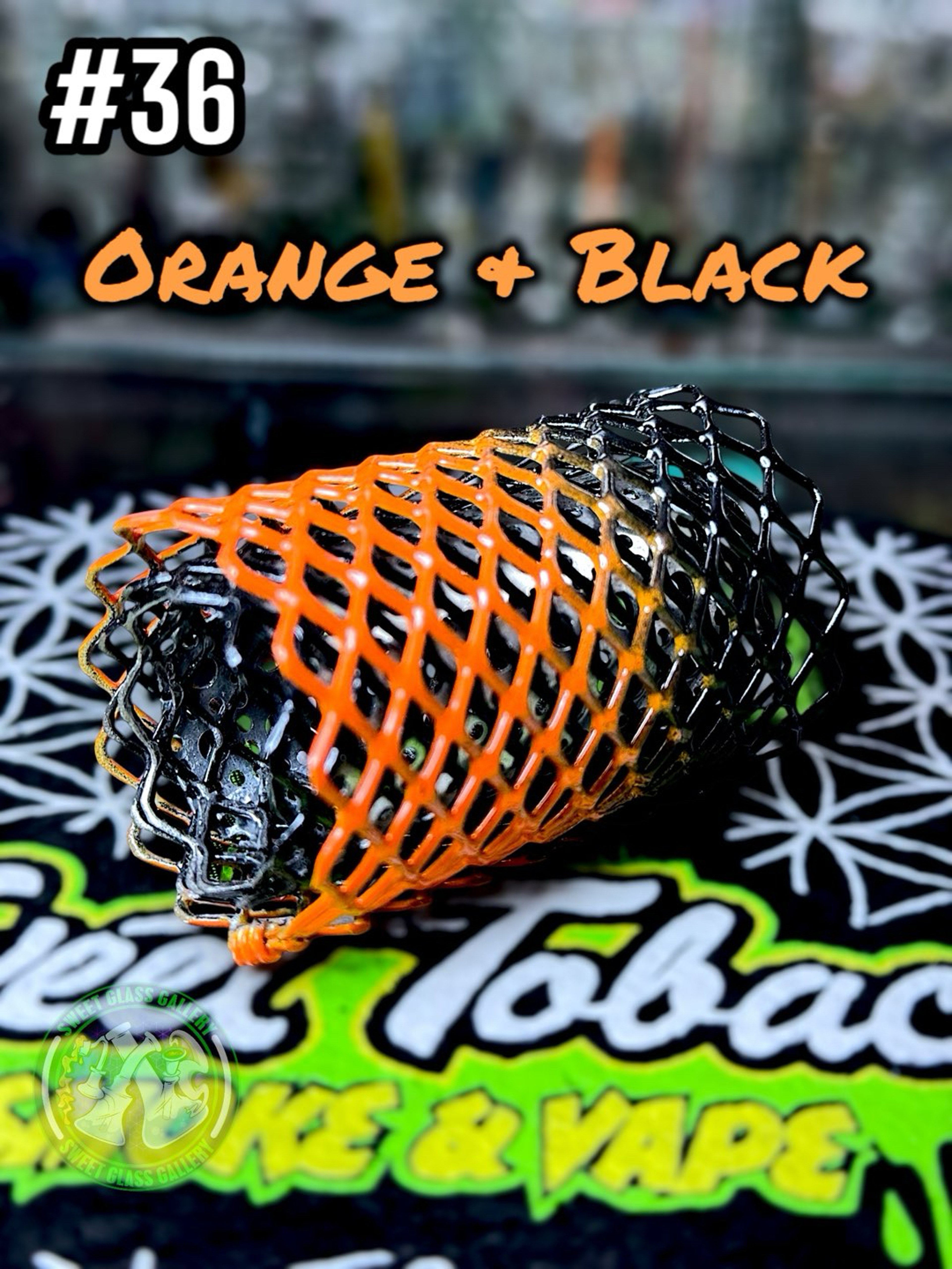Preview pic of Mamba Guardz - Heat Cage #36 Blazer GT8000 Guard (Orange & Black)