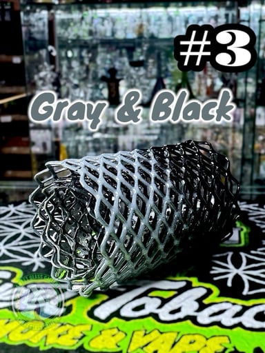 Preview pic of Mamba Guardz - Heat Cage #3 - Blazer GT8000 Guard (Gray & Black)