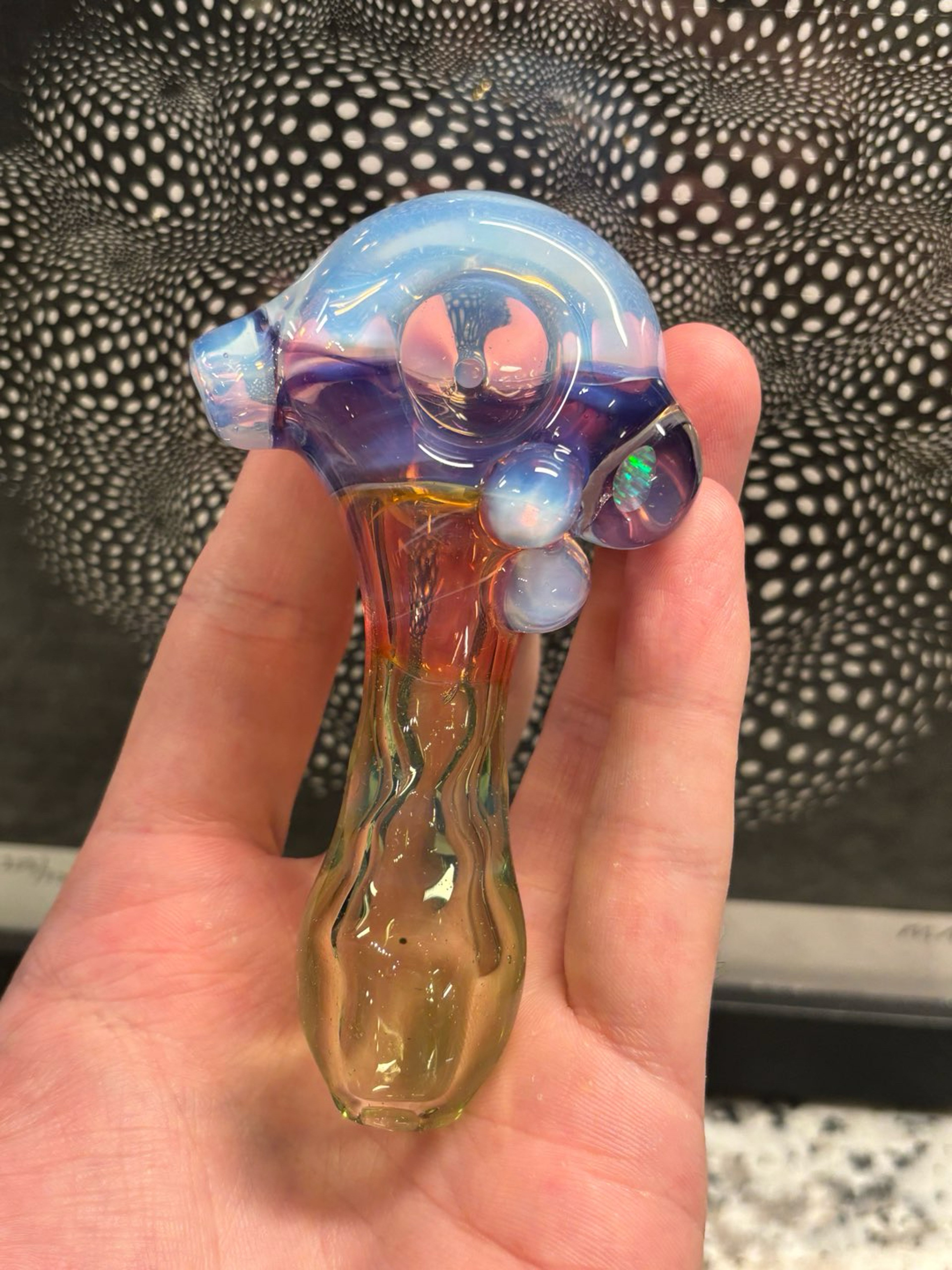 Preview pic of KaveMannGlass Spoon bowl hand pipe