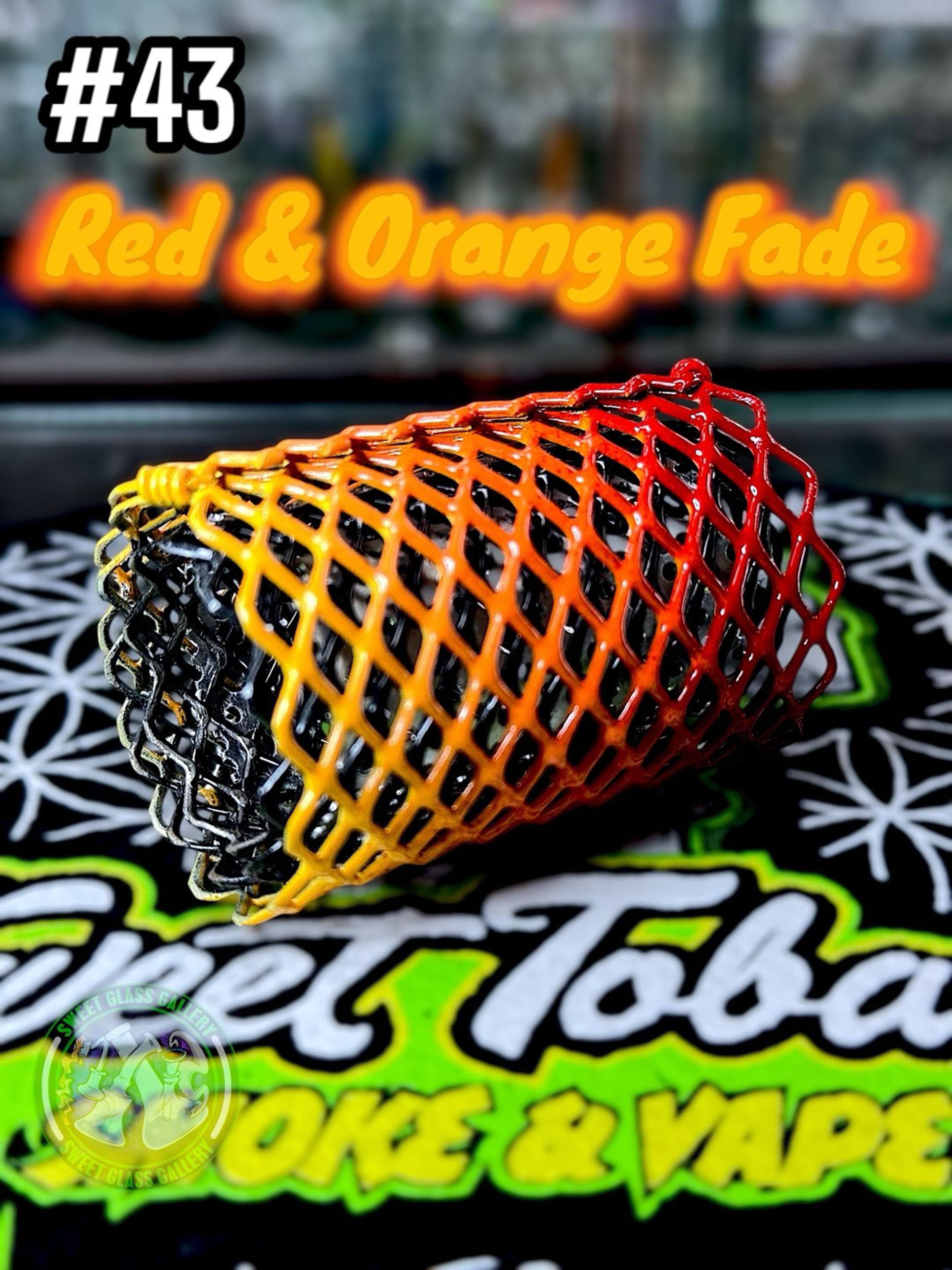 Preview pic of Mamba Guardz - Heat Cage #43 Blazer GT8000 Guard (Red & Orange Fade)
