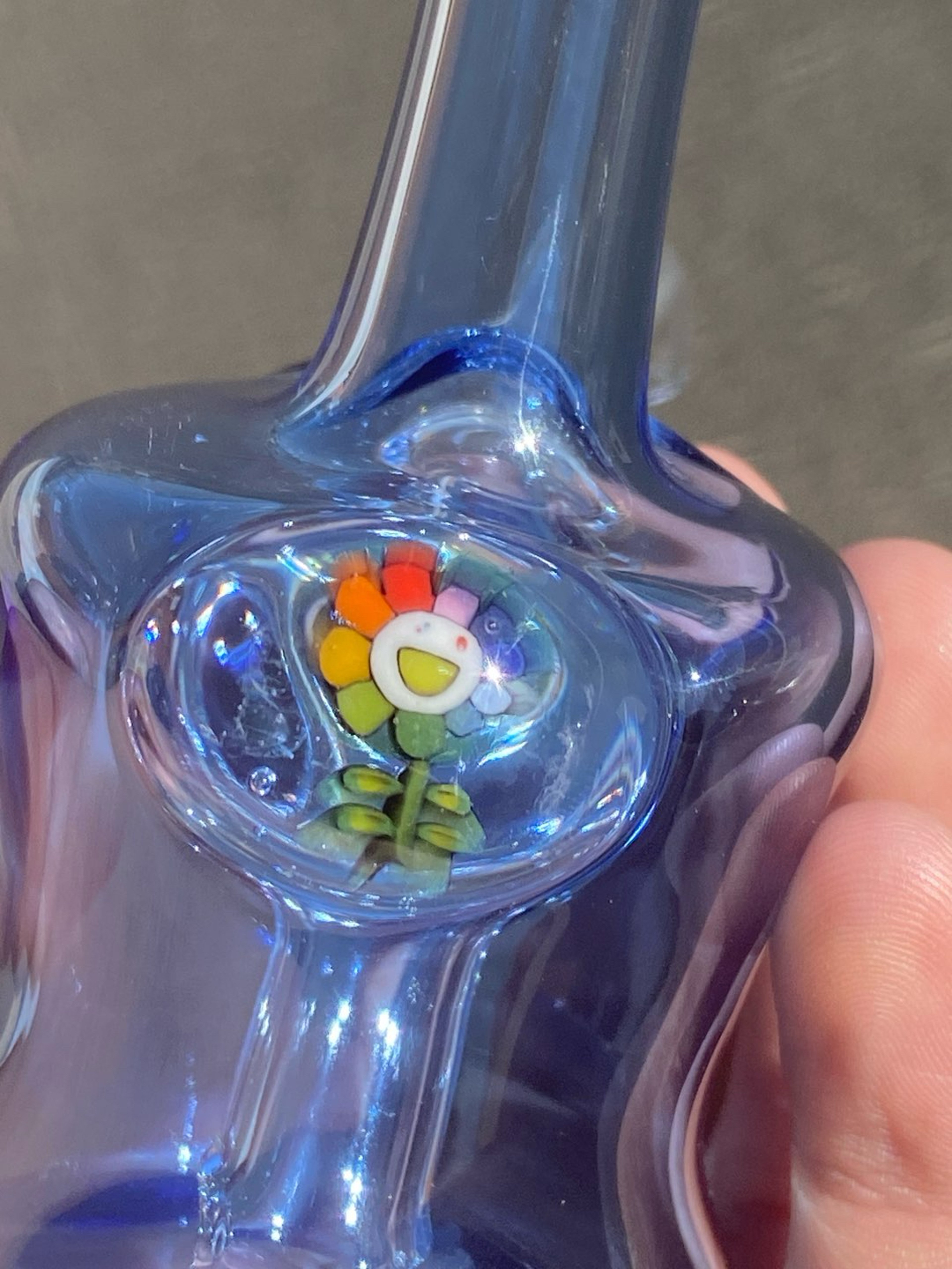 Preview pic of Light Cobalt Strottle with Chevelleface Milli