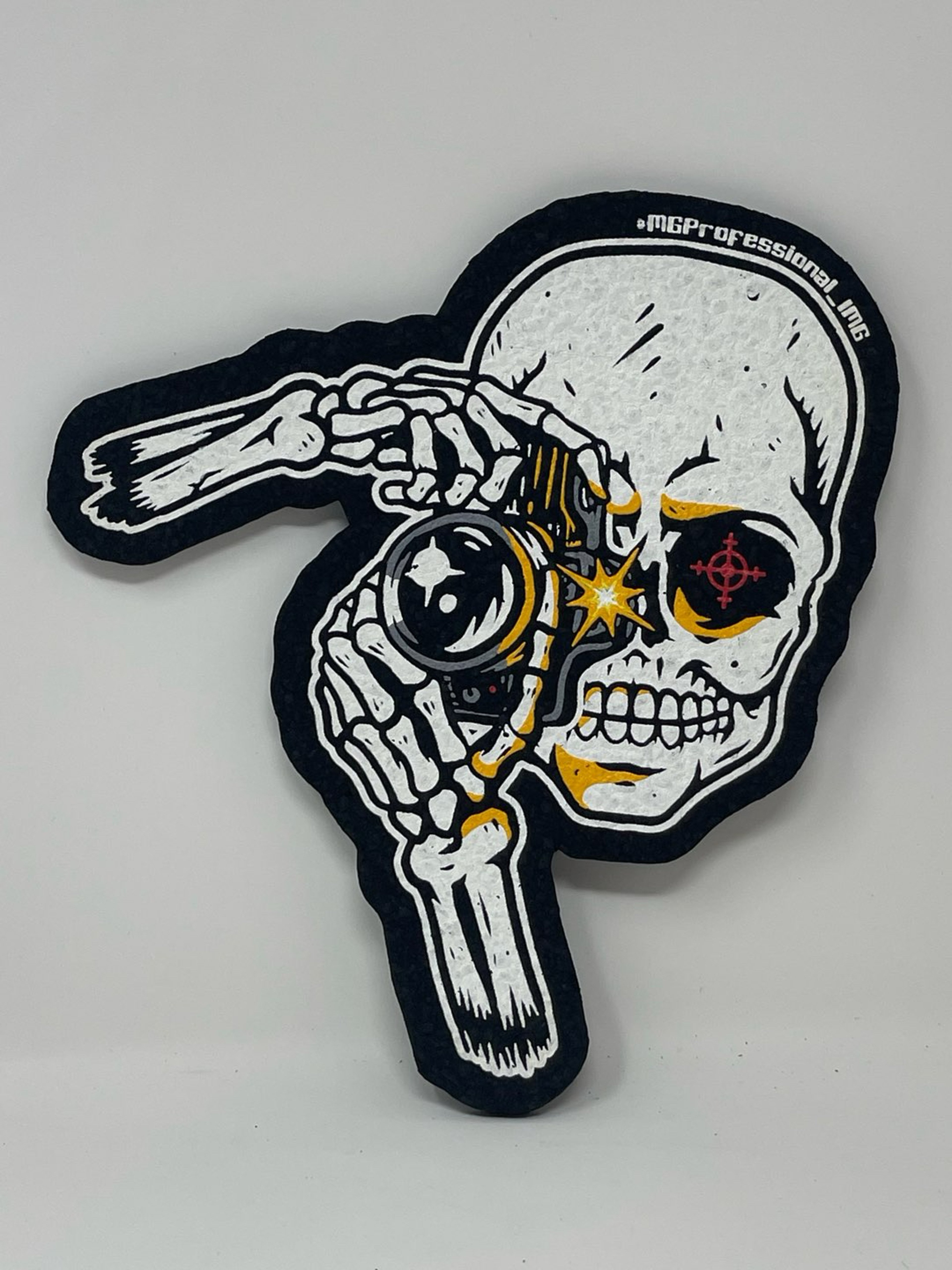 Preview pic of Skeleton Photographer moodmat