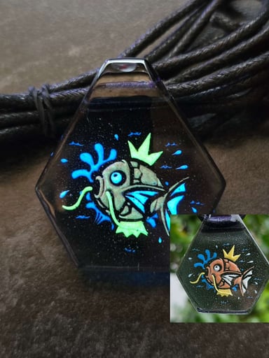 Preview pic of Magikarp Layered Glow Pendant