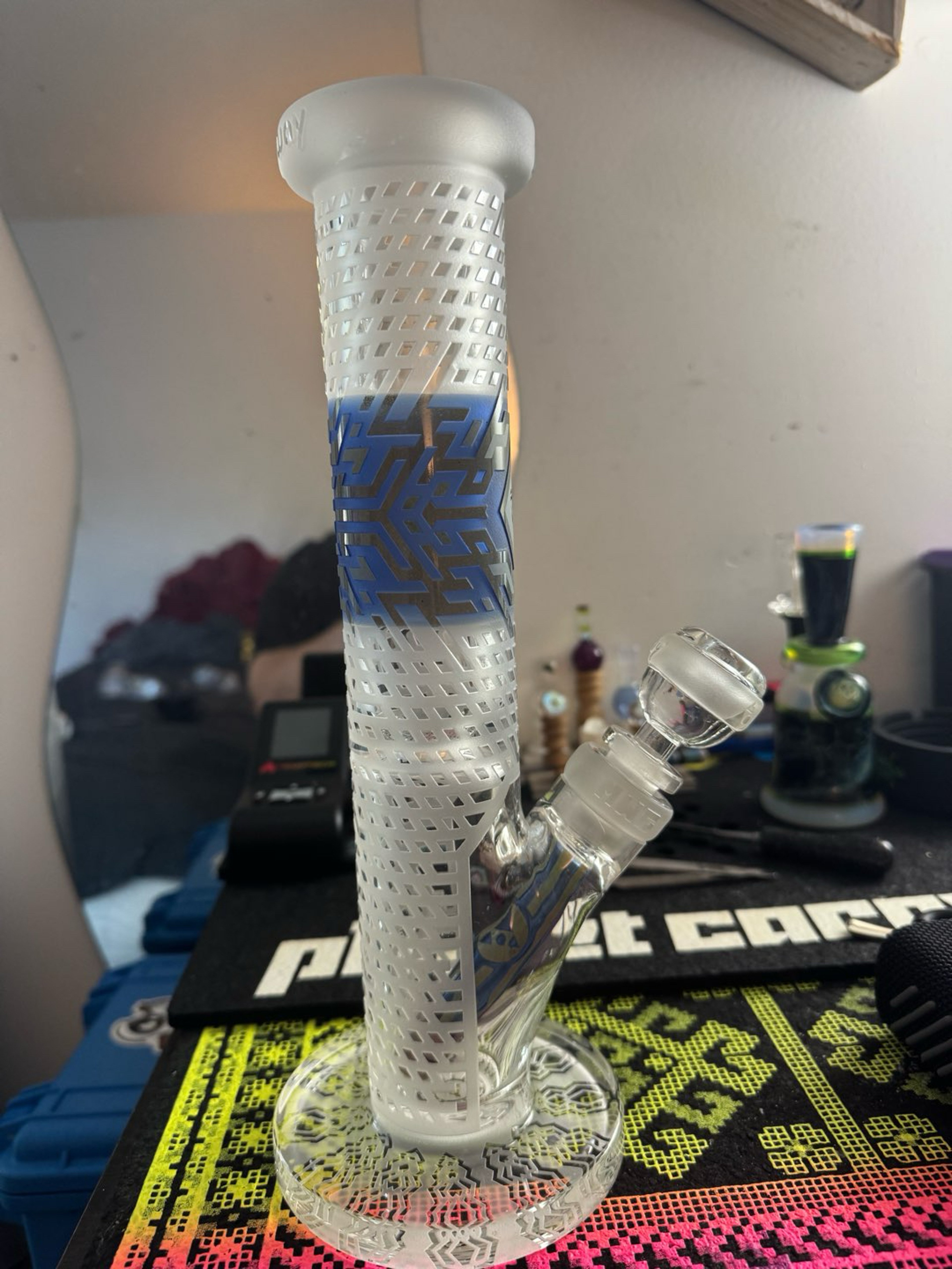 Preview pic of MilkyWayHeartNSoul 14mm Bong! Trusted Seller! Same Day Shipping.