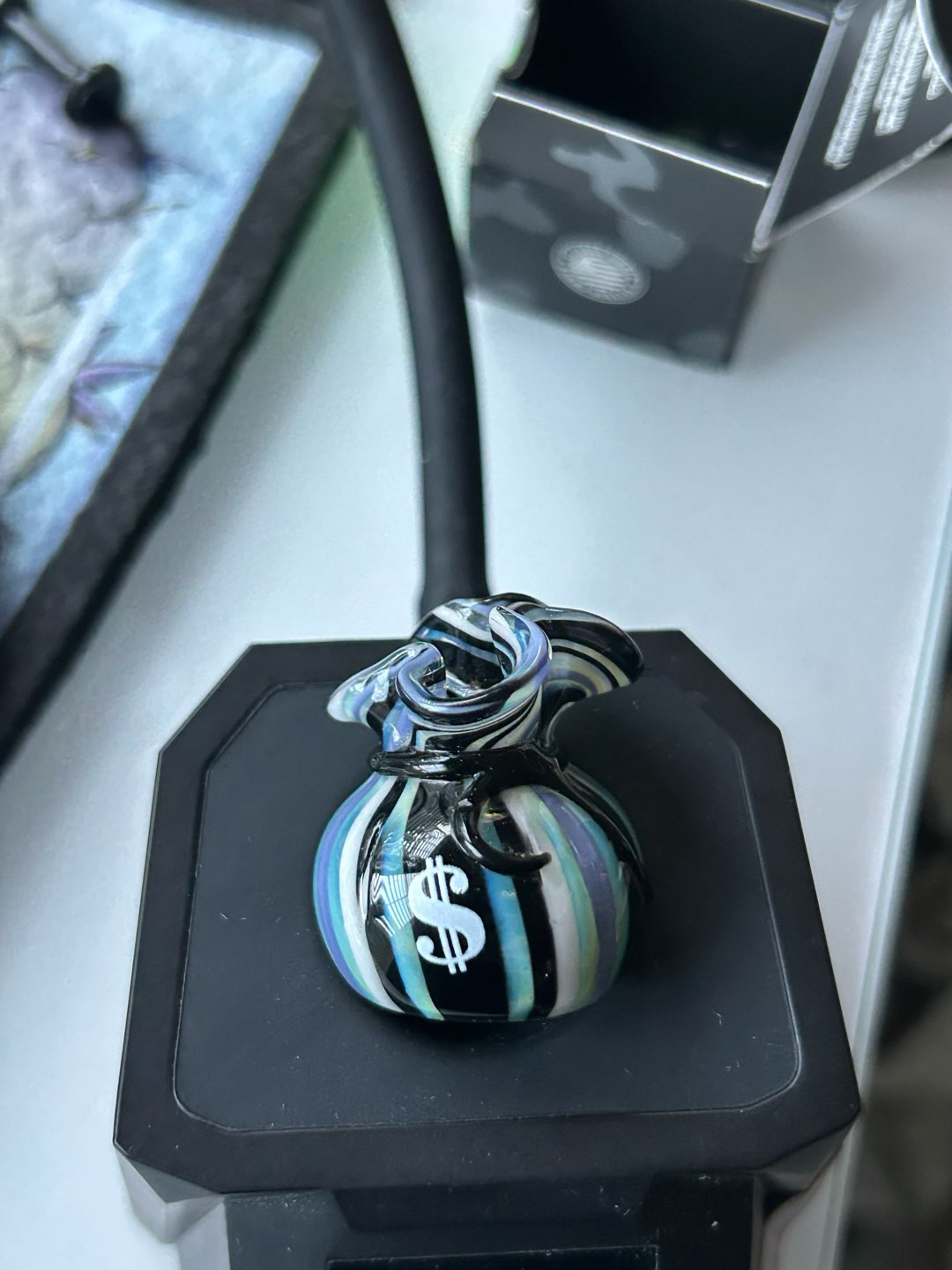 Preview pic of Jag (Just Another Glassblower) Money Bag #44