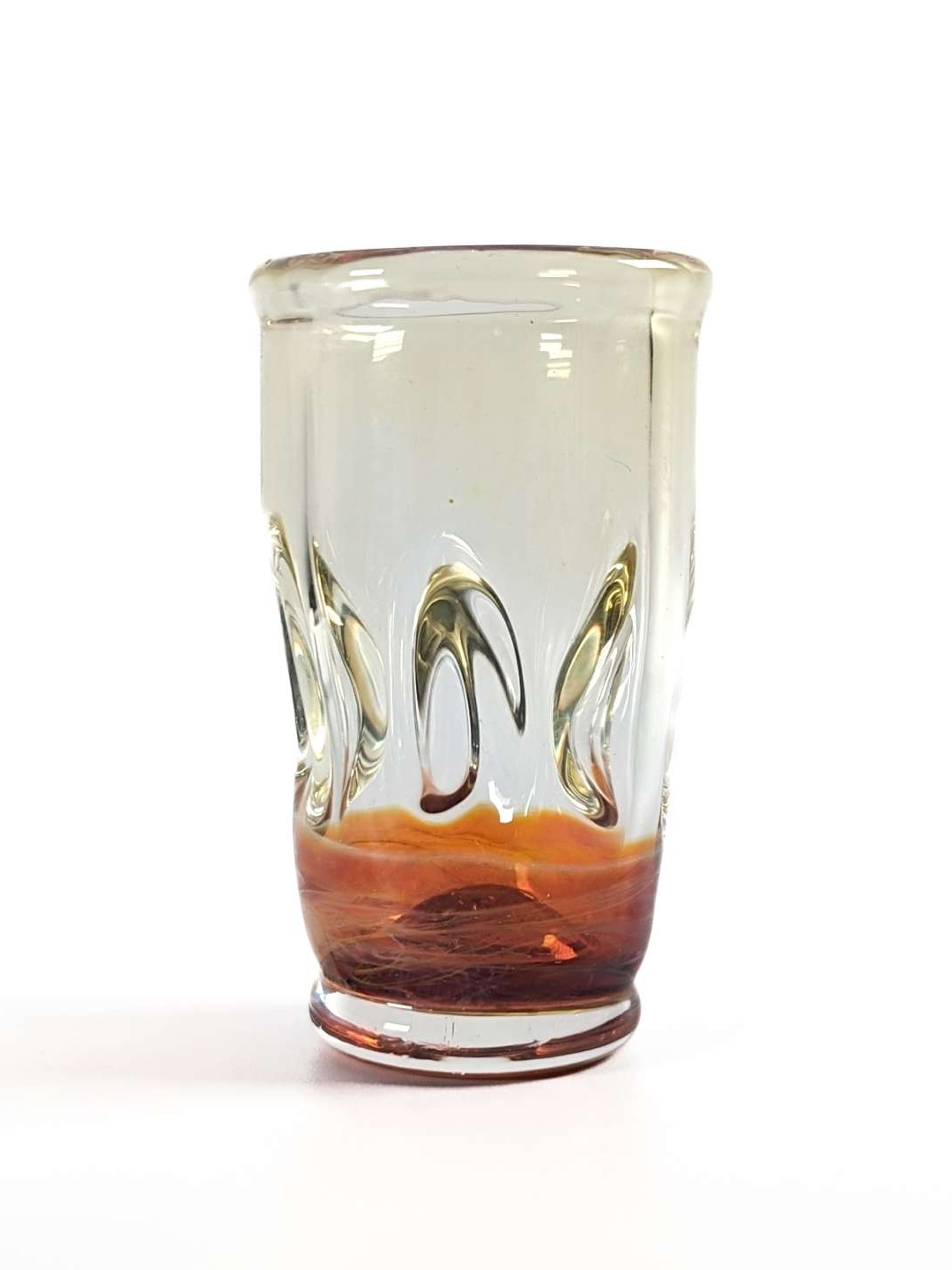 Preview pic of Amber Purple Shotglass - Made in USA