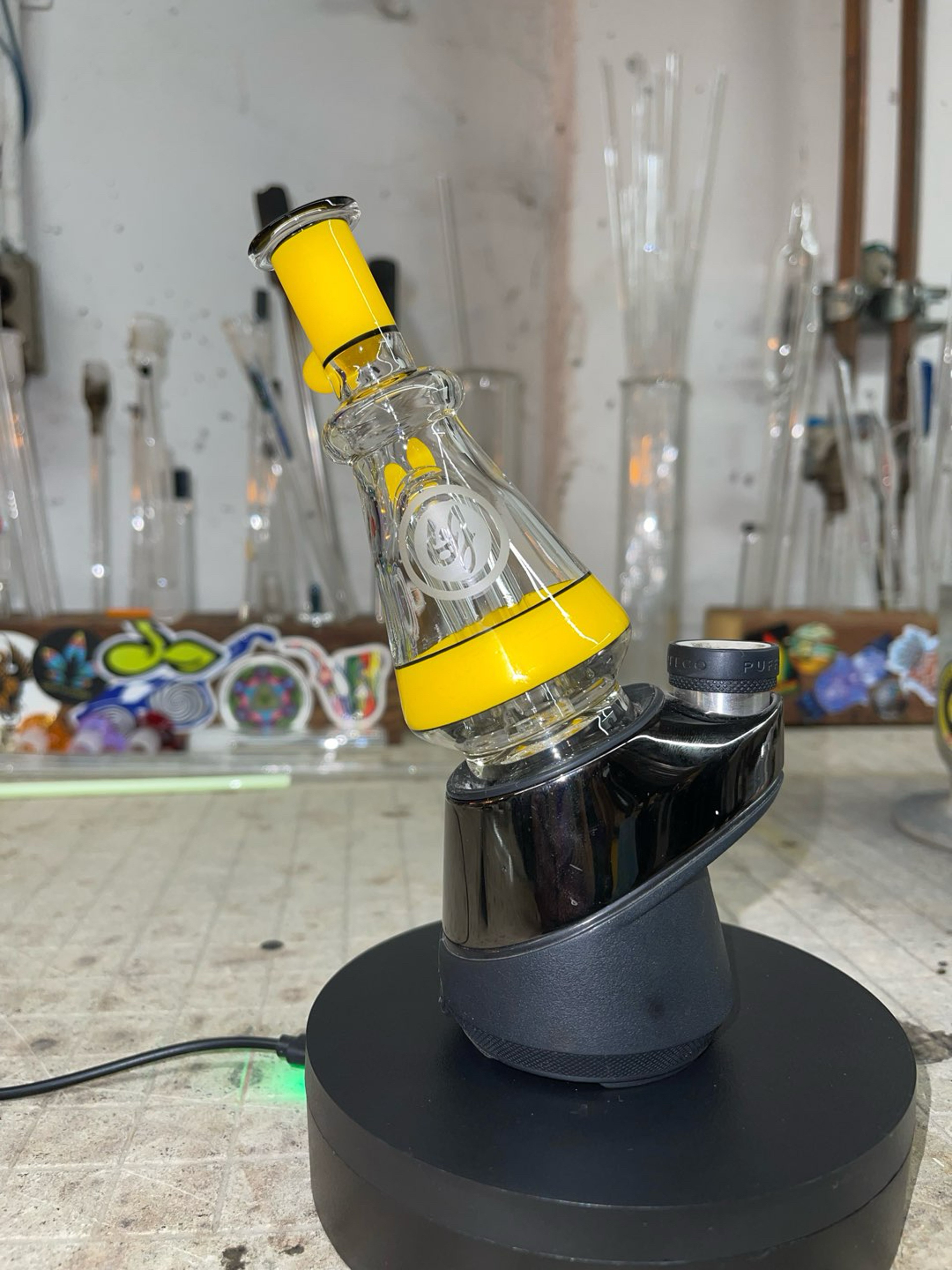 Preview pic of Puffco attachment Banana color (device not included )