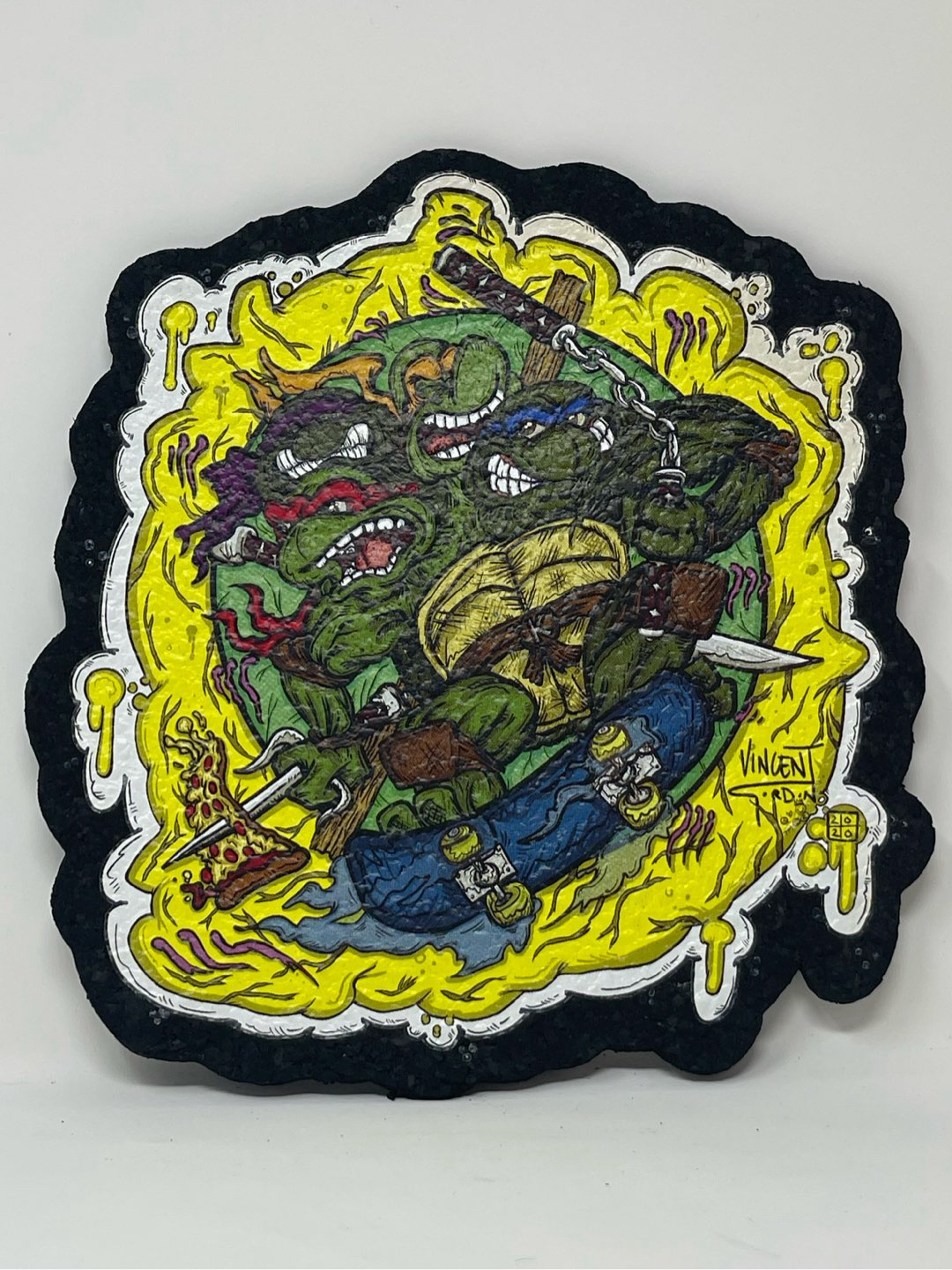 Preview pic of Vincent Gordan TMNT moodmat