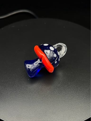 Preview pic of Mushroom Pendant #8 w/ Top Bail by GlassManCometh