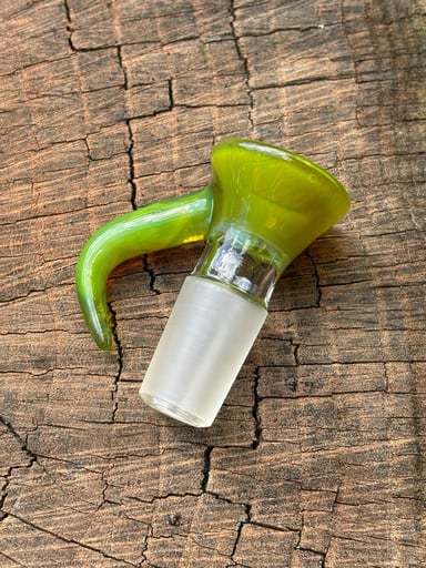 Preview pic of Mentalglassart 18mm 4-hole, dense green