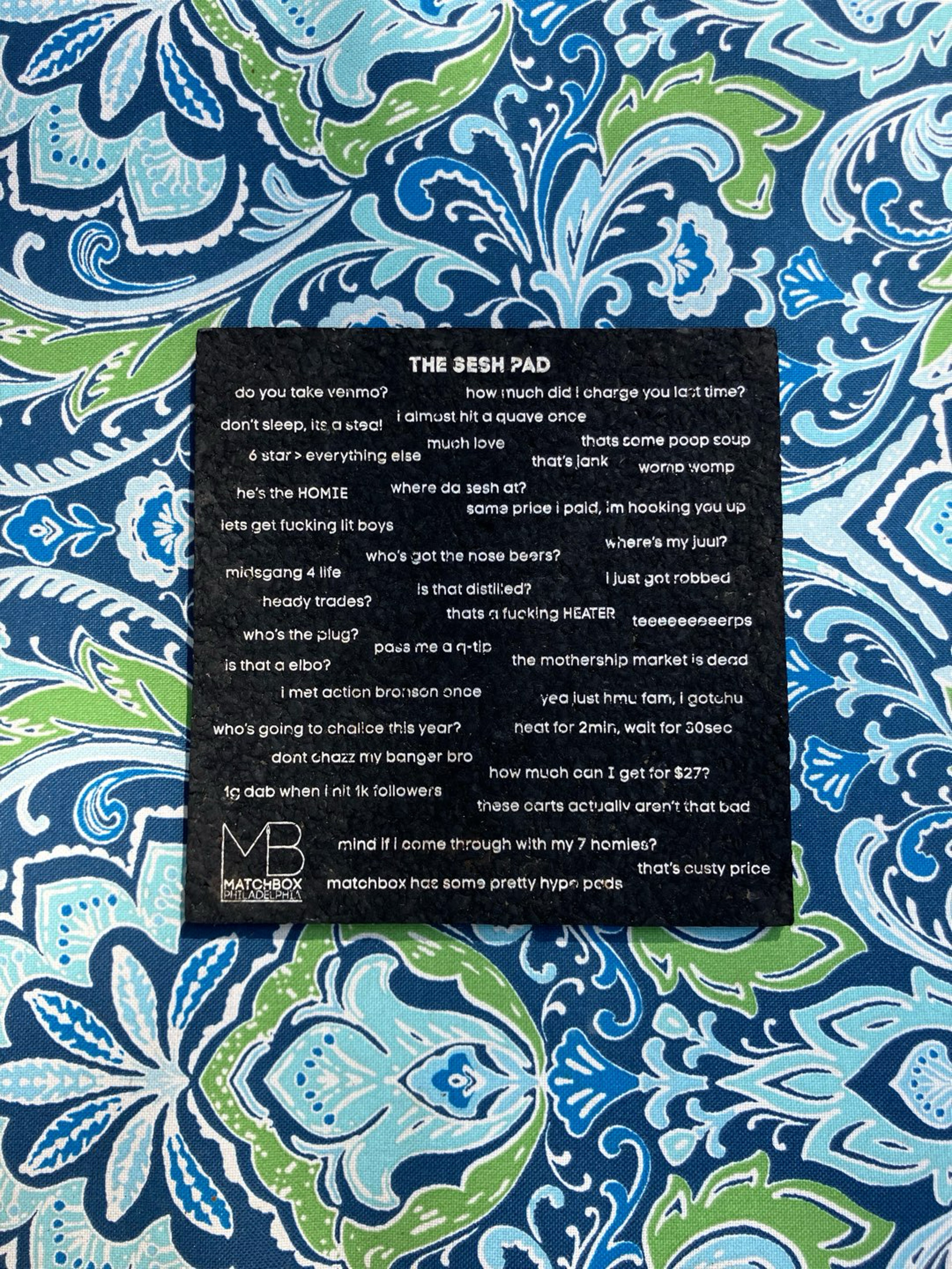 Preview pic of The sesh pad mood mat