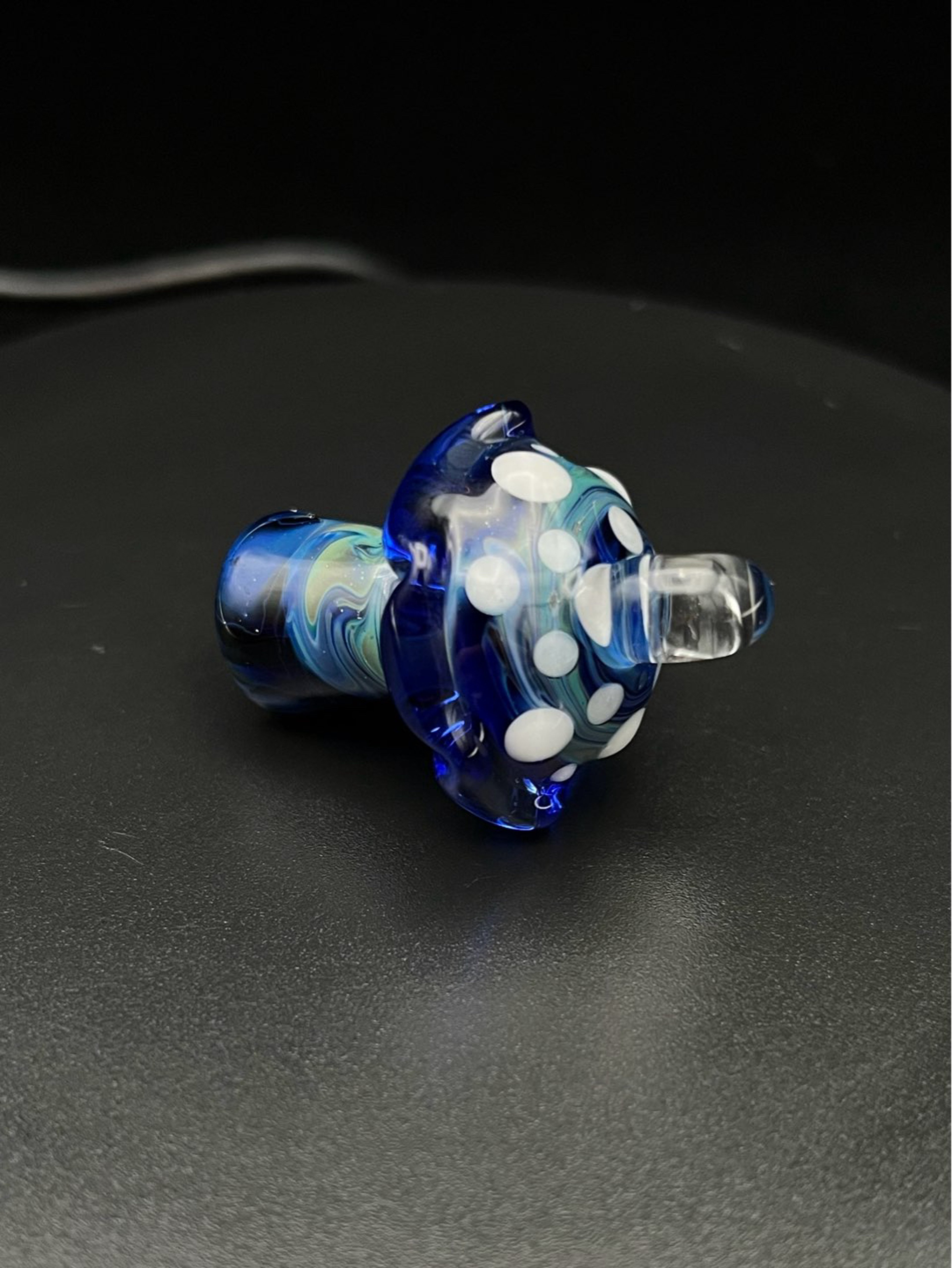 Preview pic of Mushroom Pendant #11 w/ Top Bail by GlassManCometh