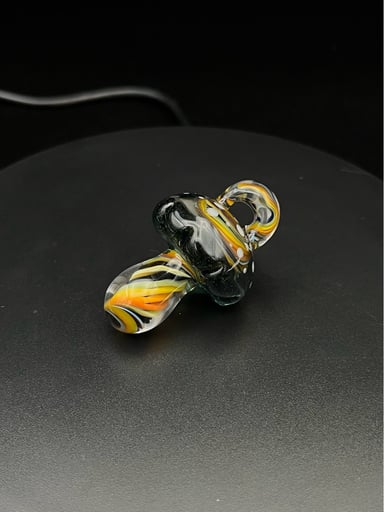 Preview pic of Mushroom Pendant #12 w/ Top Bail by GlassManCometh