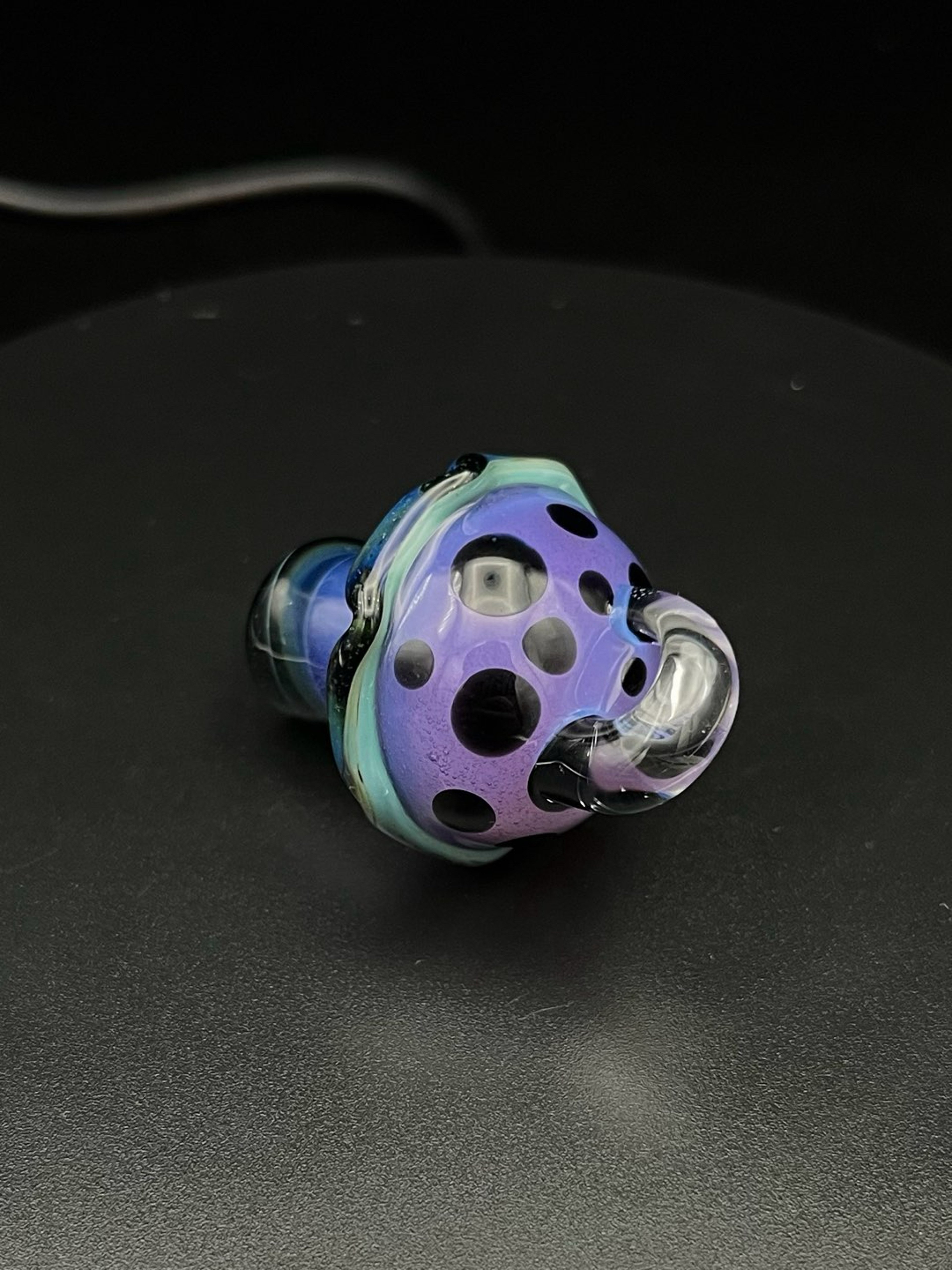 Preview pic of Mushroom Pendant #14 w/ Top Bail by GlassManCometh