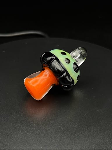 Preview pic of Mushroom Pendant #16 w/ Top Bail by GlassManCometh