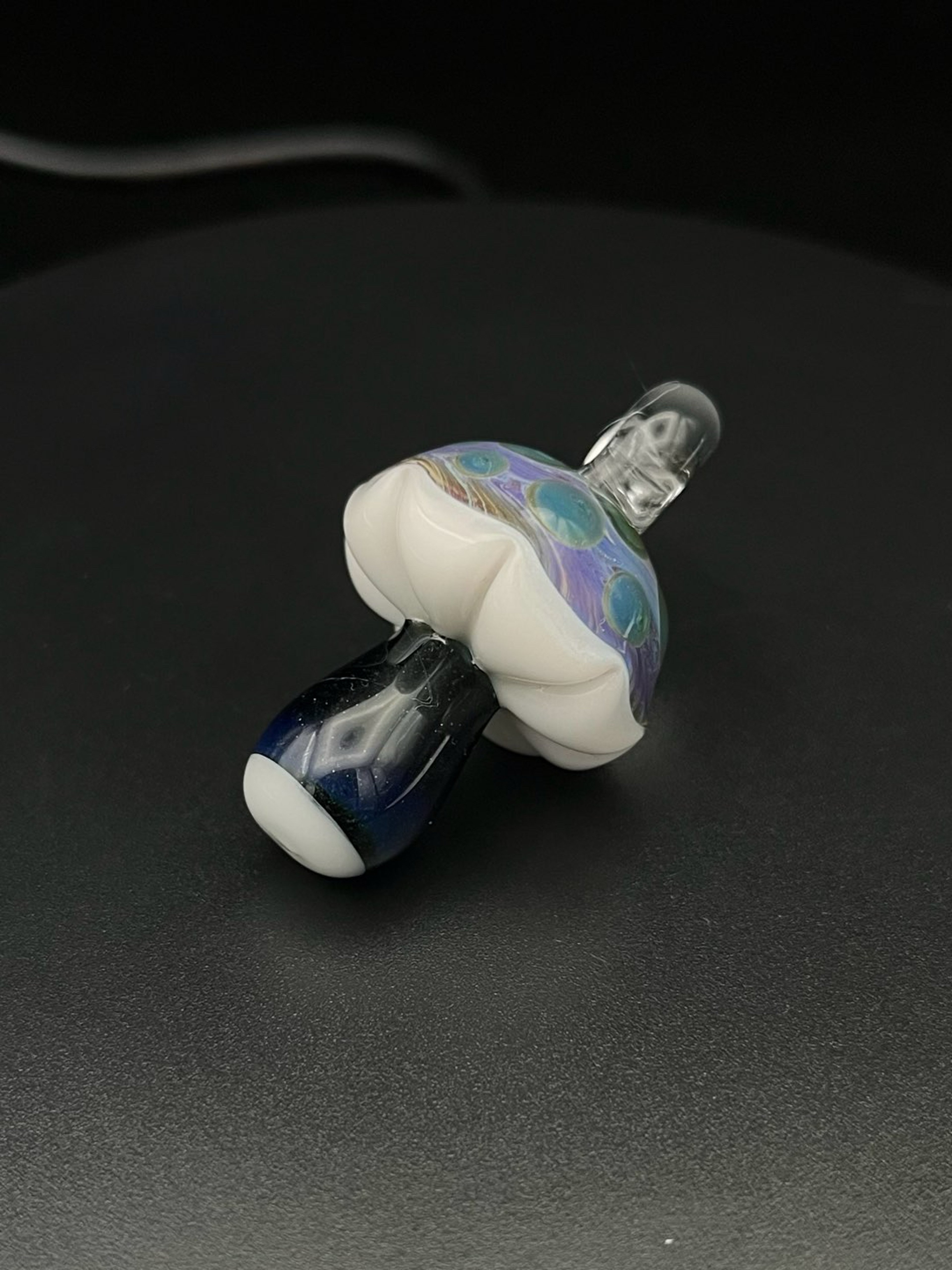 Preview pic of Mushroom Pendant #17 w/ Top Bail by GlassManCometh