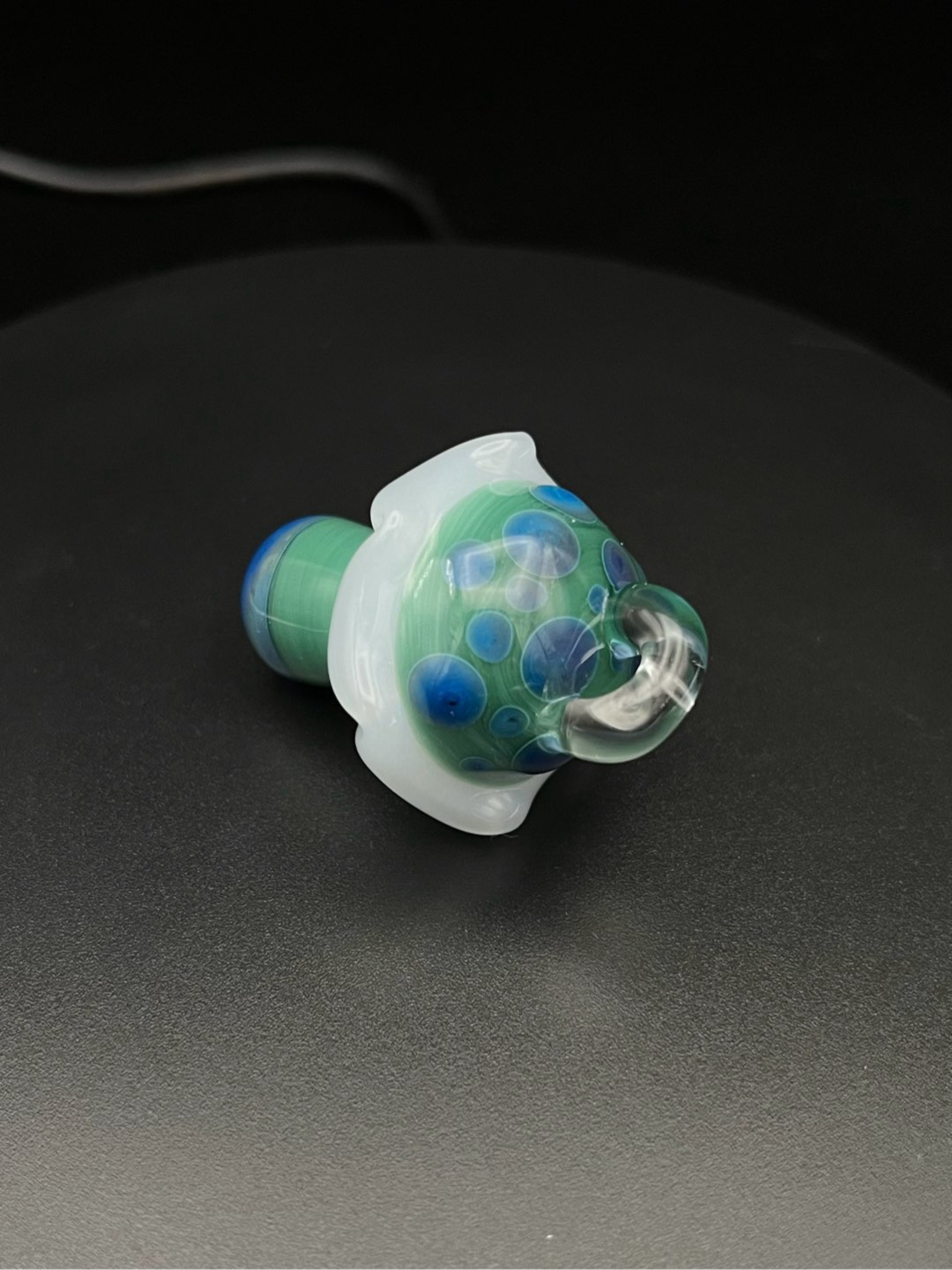 Preview pic of Mushroom Pendant #18 w/ Top Bail by GlassManCometh