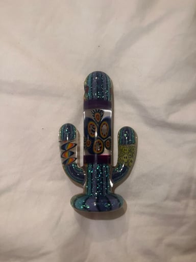 Preview pic of Darby/stormin Norman collab cactus pendant