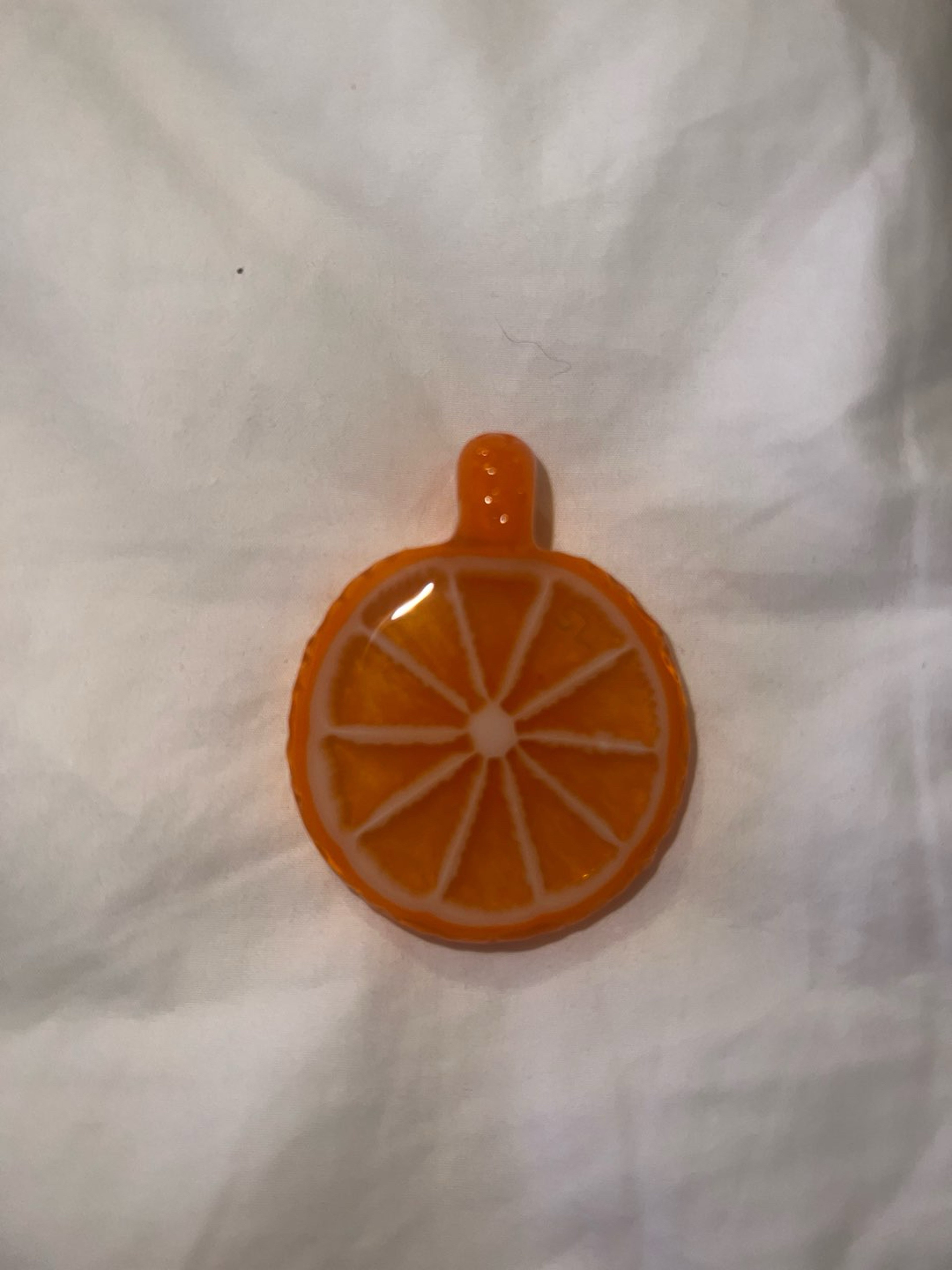 Preview pic of Lyons glass orange slice