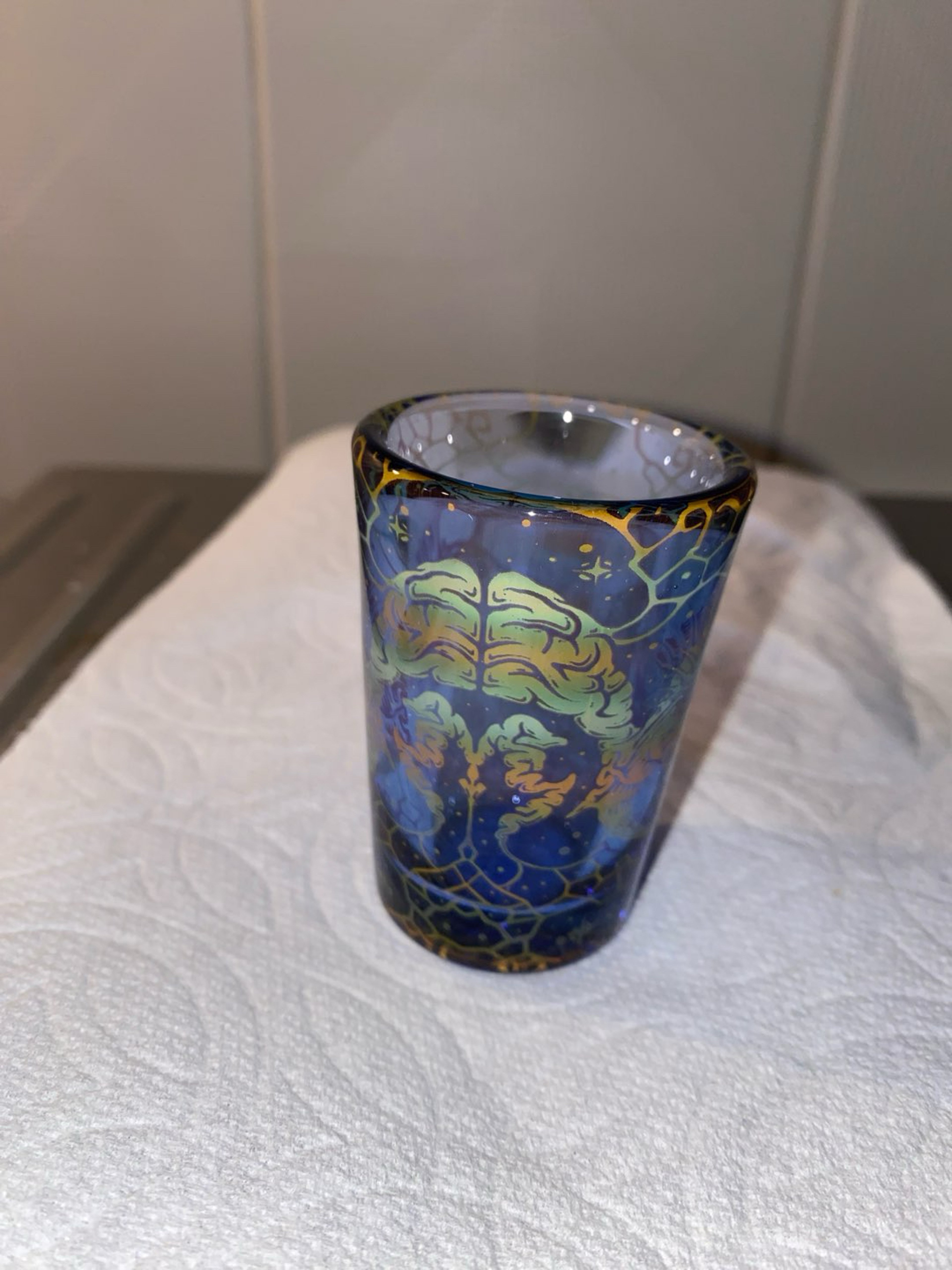 Preview pic of Mothership shot glass - q-tip holder