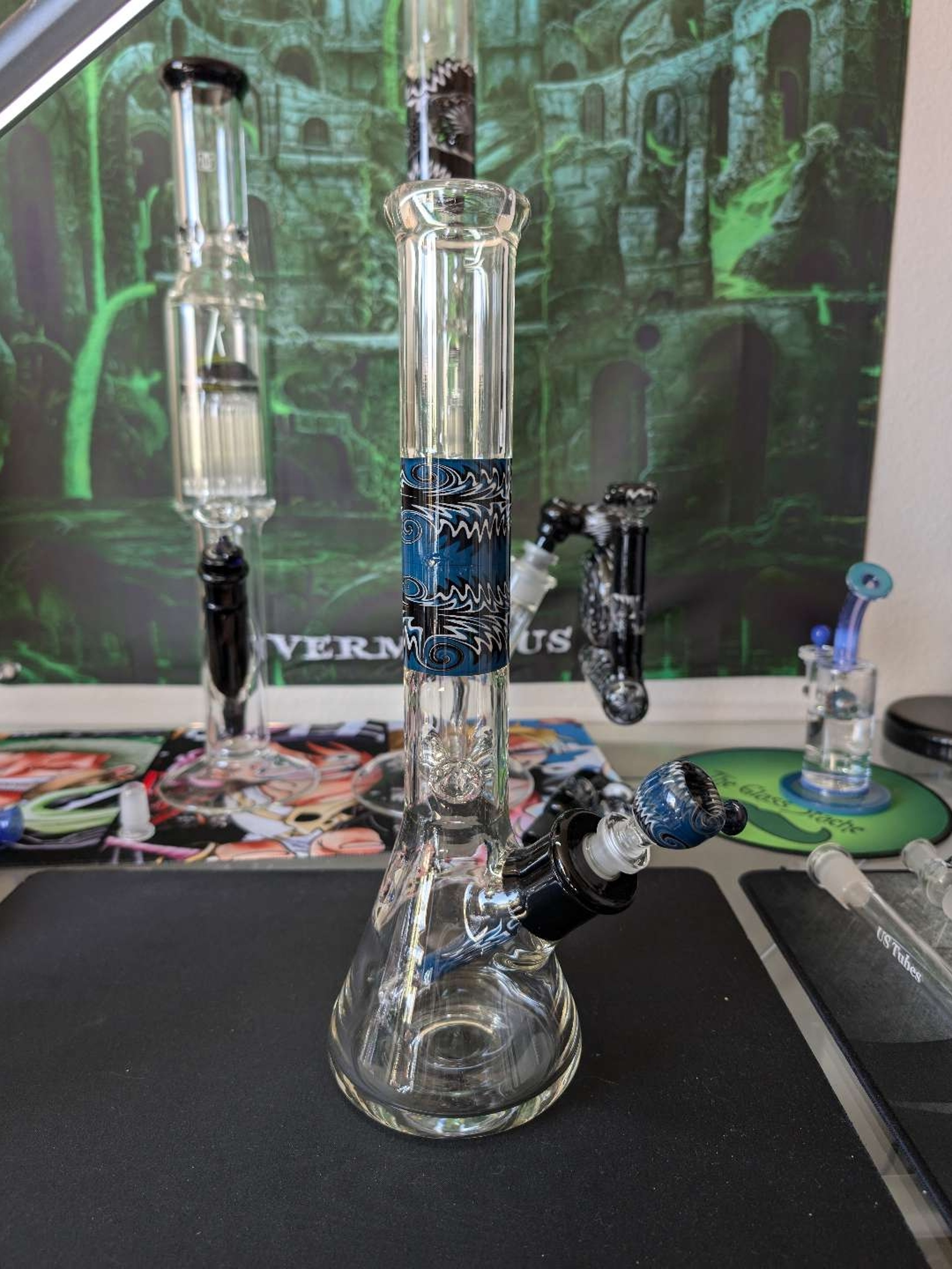 Ustubes X Wild Rok 45x5 beaker with 7mm base. image 0