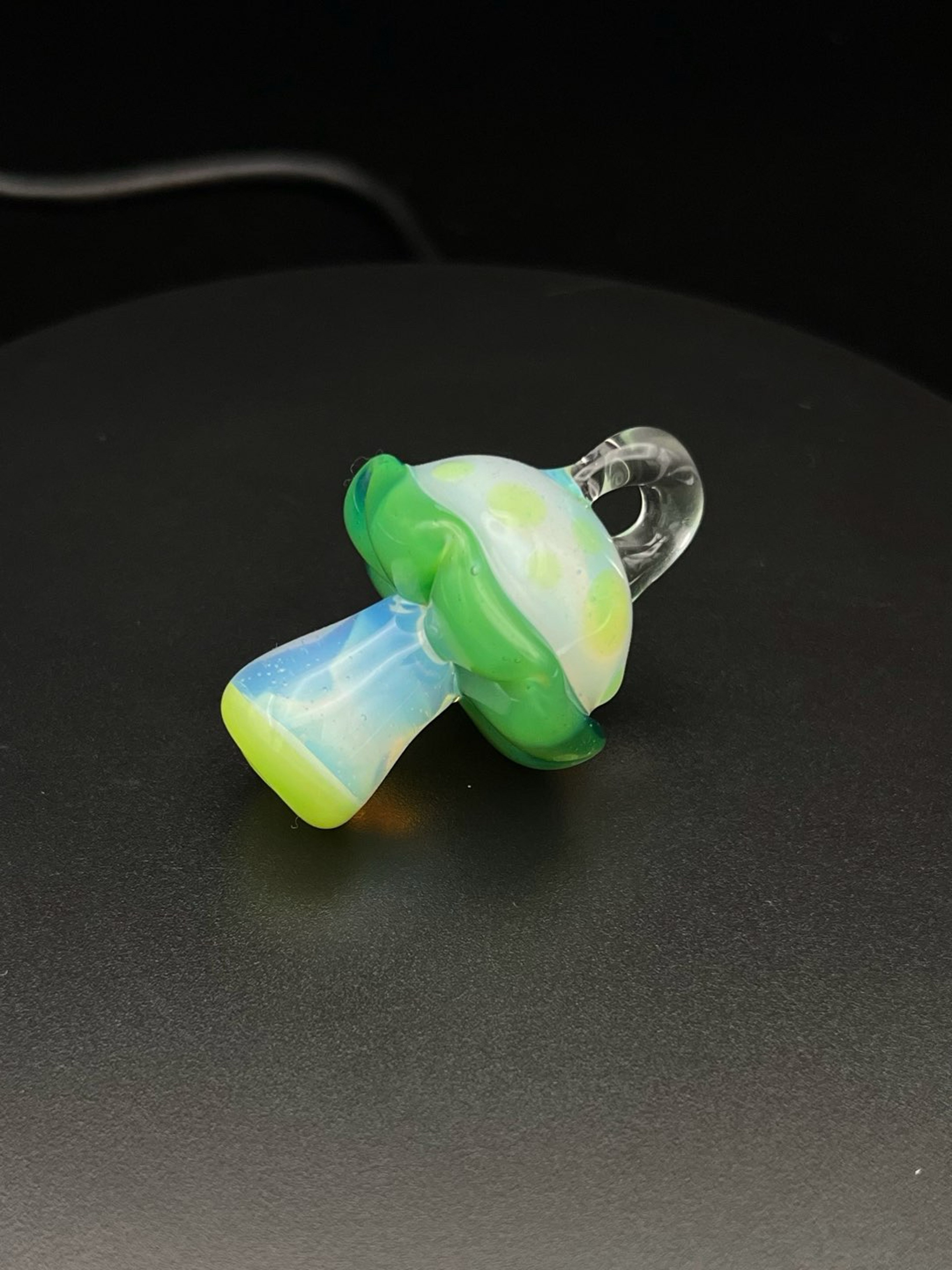 Preview pic of Mushroom Pendant #20 w/ Top Bail by GlassManCometh