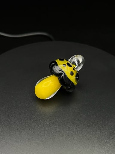 Preview pic of Mushroom Pendant #22 w/ Top Bail by GlassManCometh
