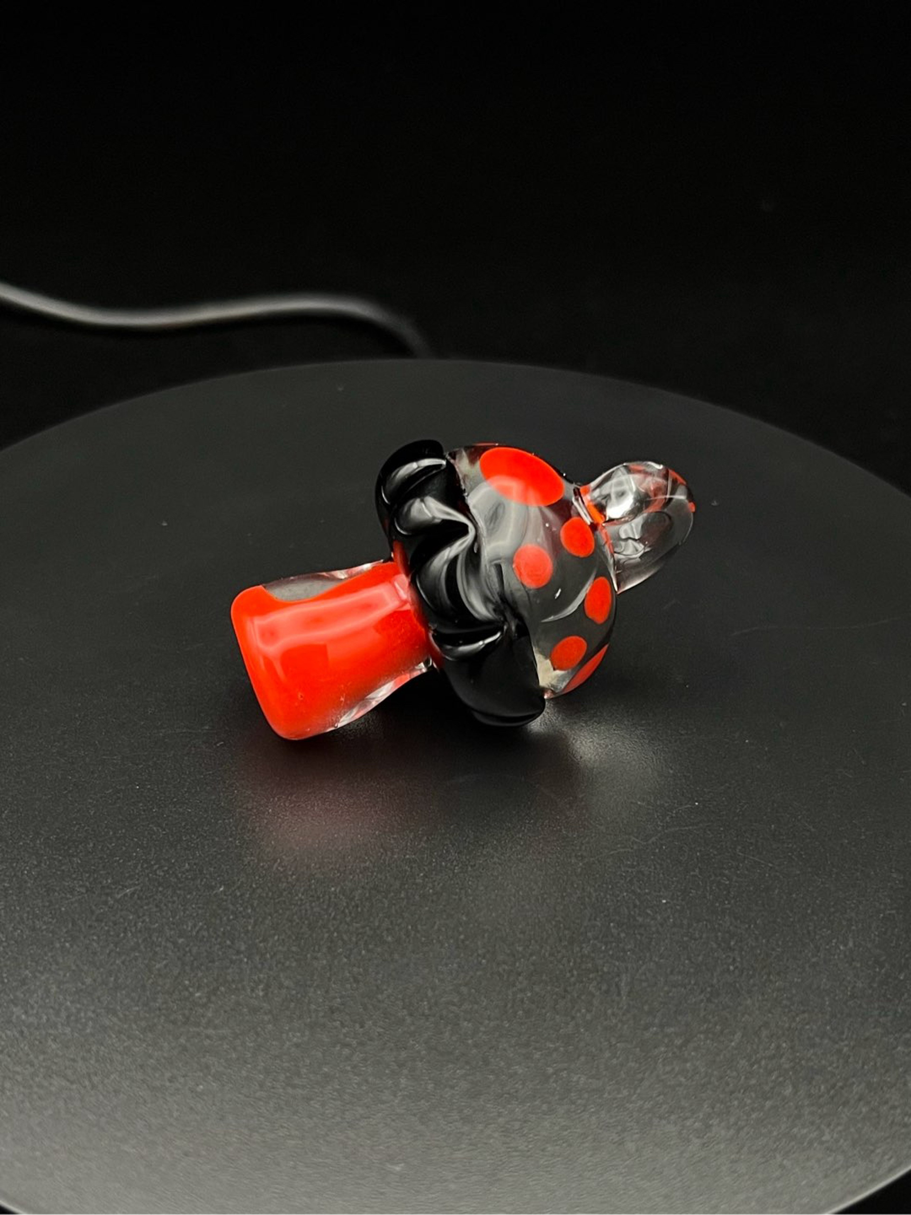 Preview pic of Mushroom Pendant #24 w/ Top Bail by GlassManCometh