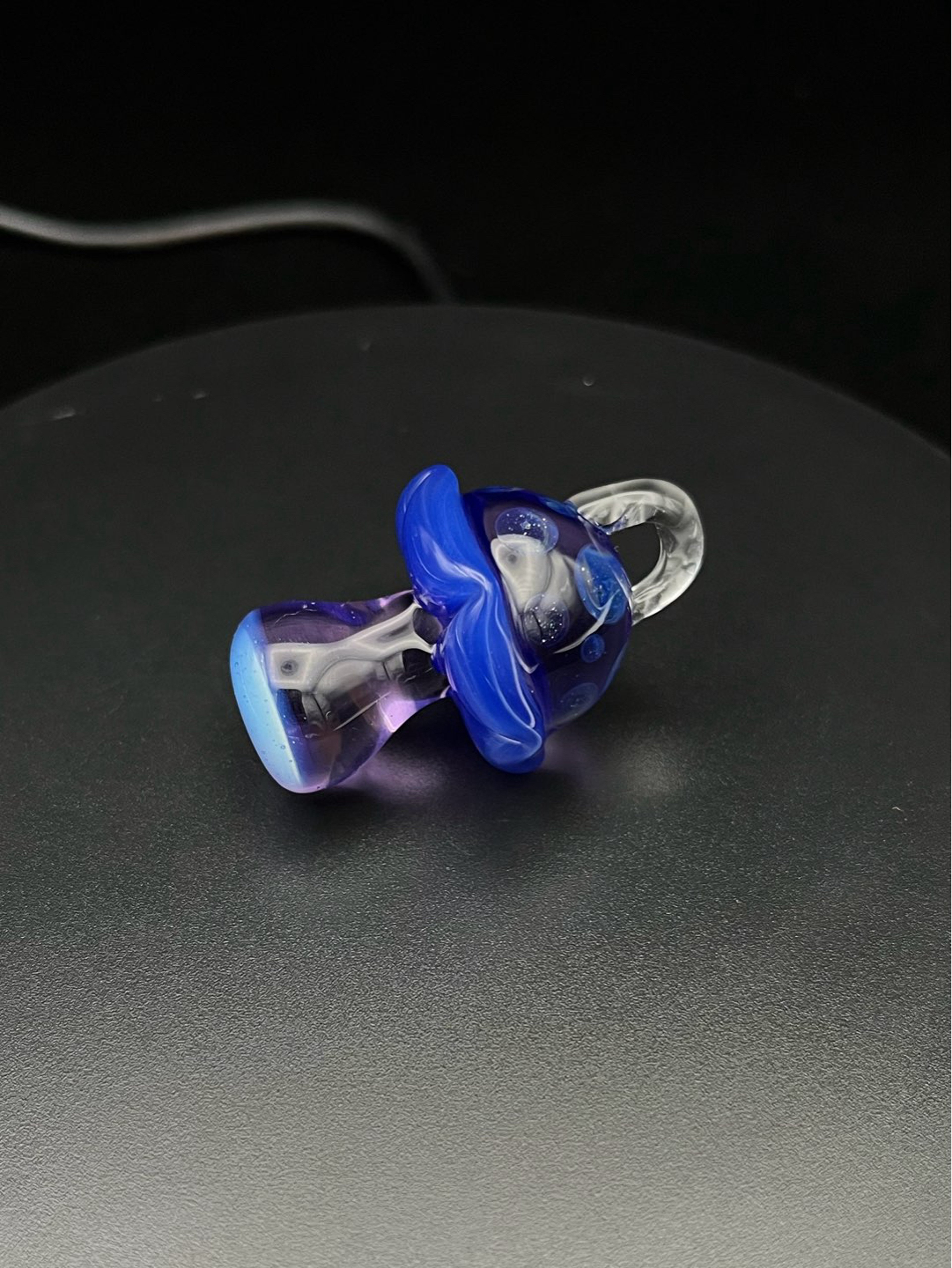 Preview pic of Mushroom Pendant #25 w/ Top Bail by GlassManCometh