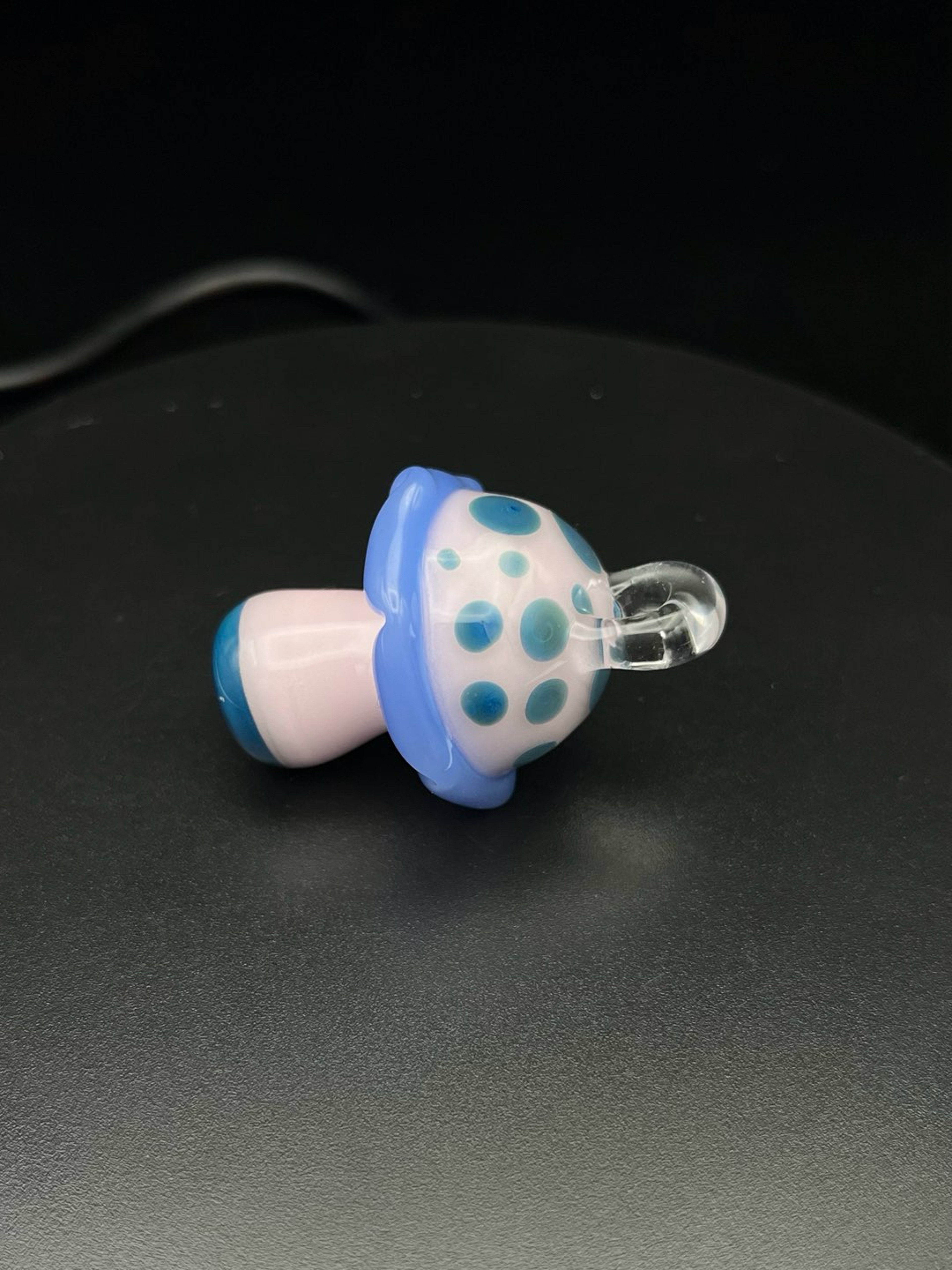 Preview pic of Mushroom Pendant #29 w/ Top Bail by GlassManCometh